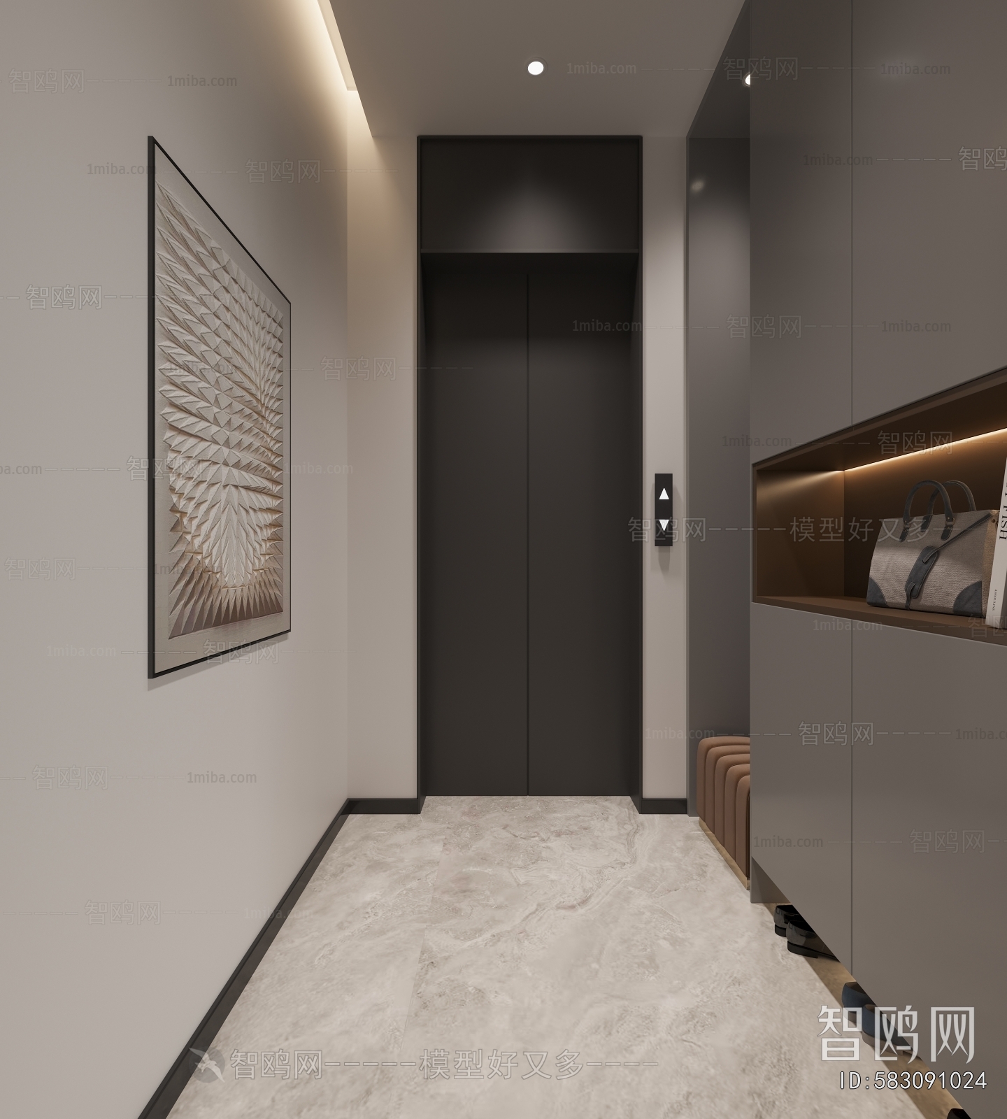 Modern Hallway