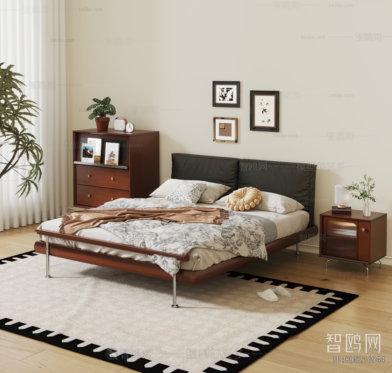 Modern Double Bed