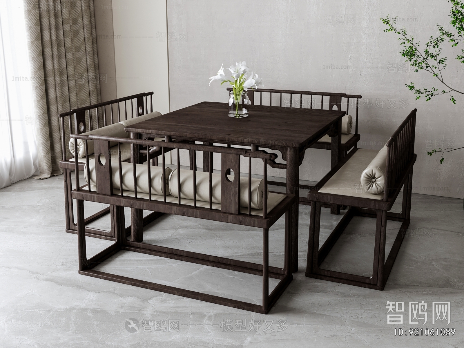 New Chinese Style Dining Table And Chairs