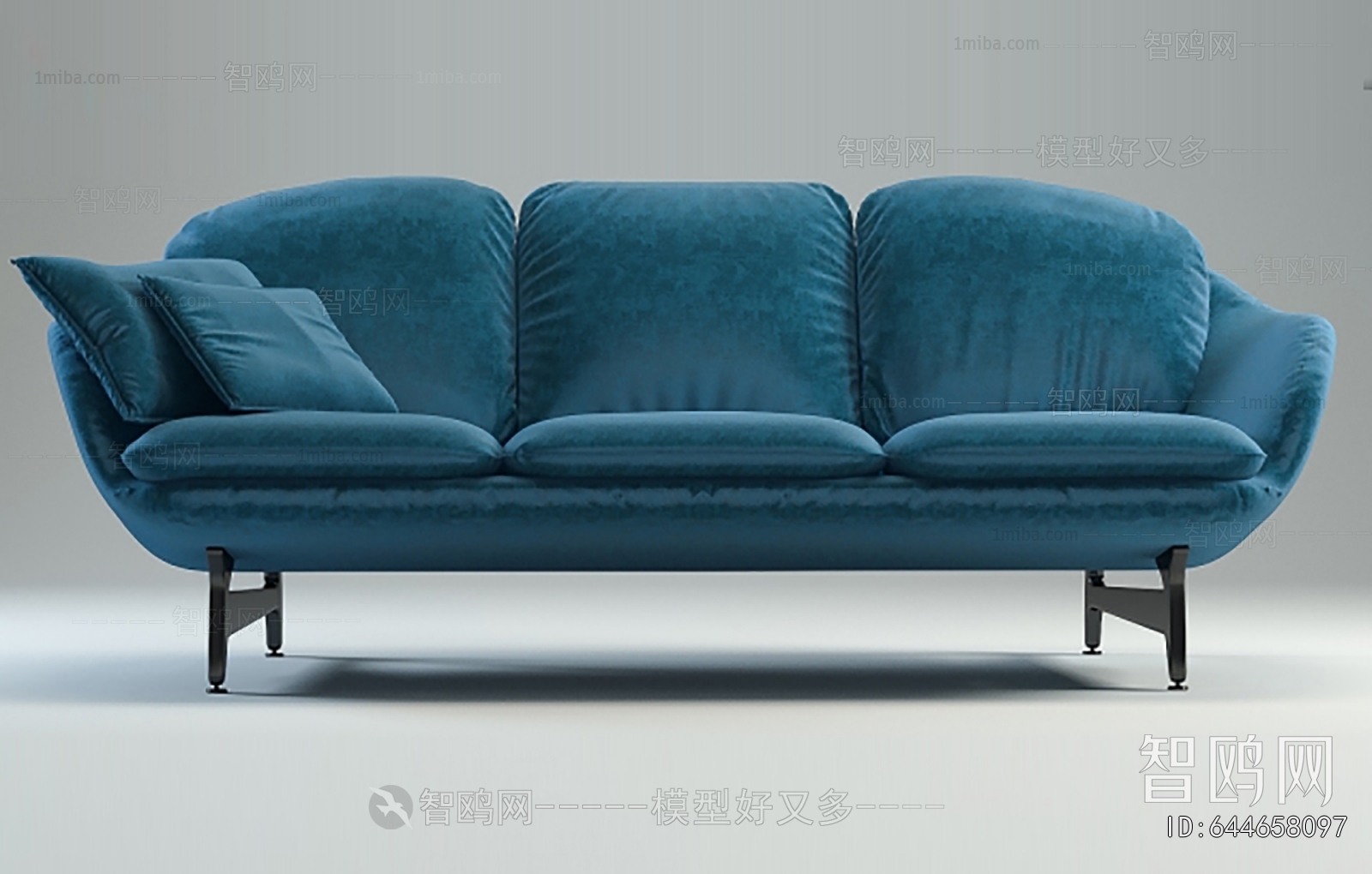 Modern Three-seat Sofa