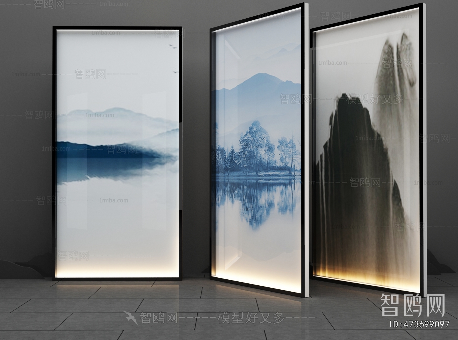 Modern Glass Screen Partition