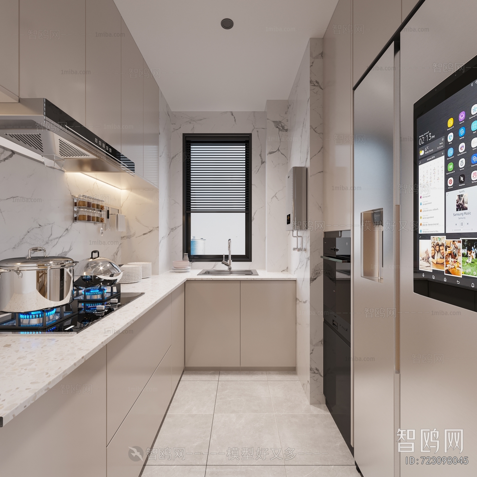 Modern The Kitchen