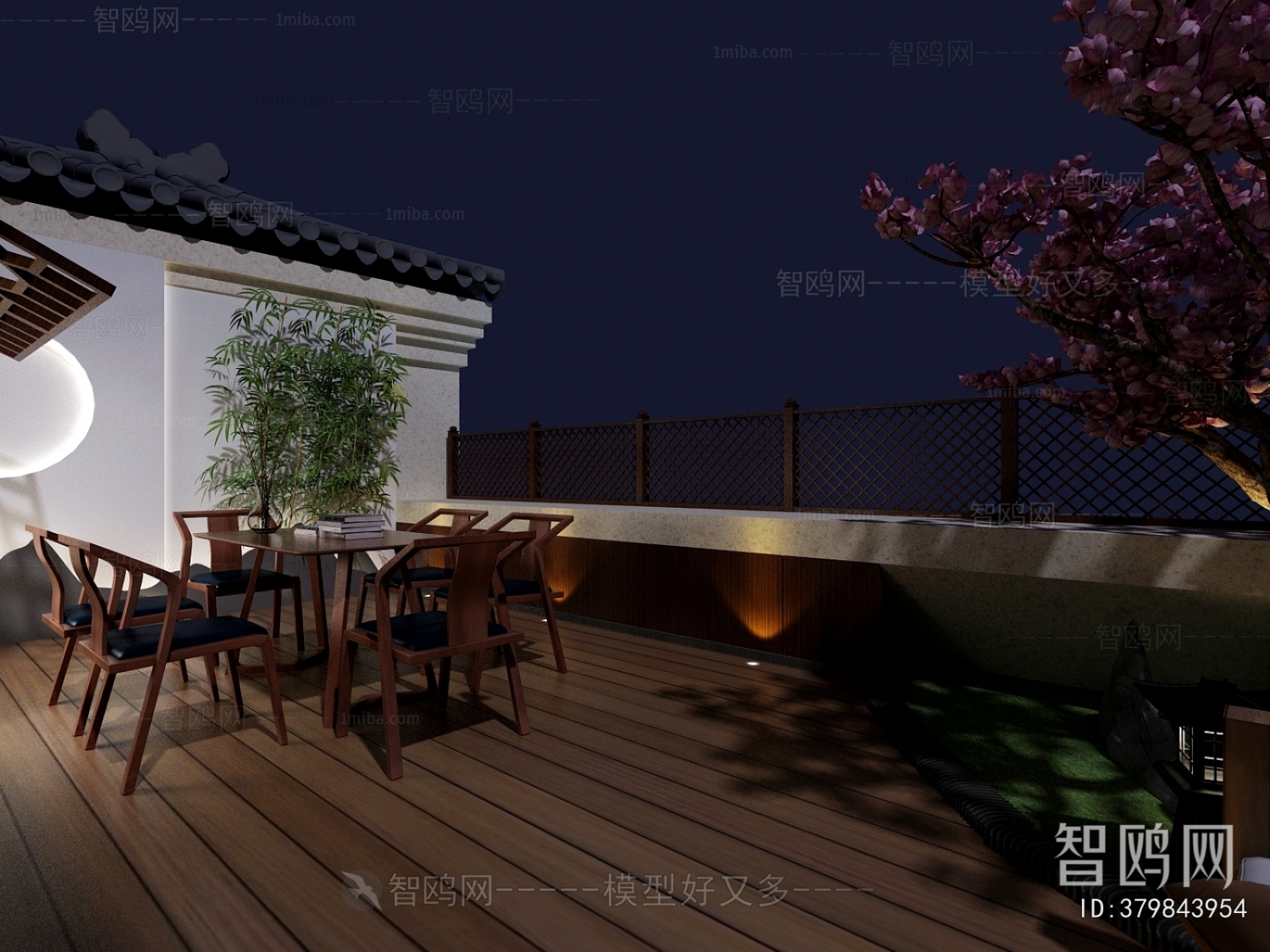 New Chinese Style Terrace