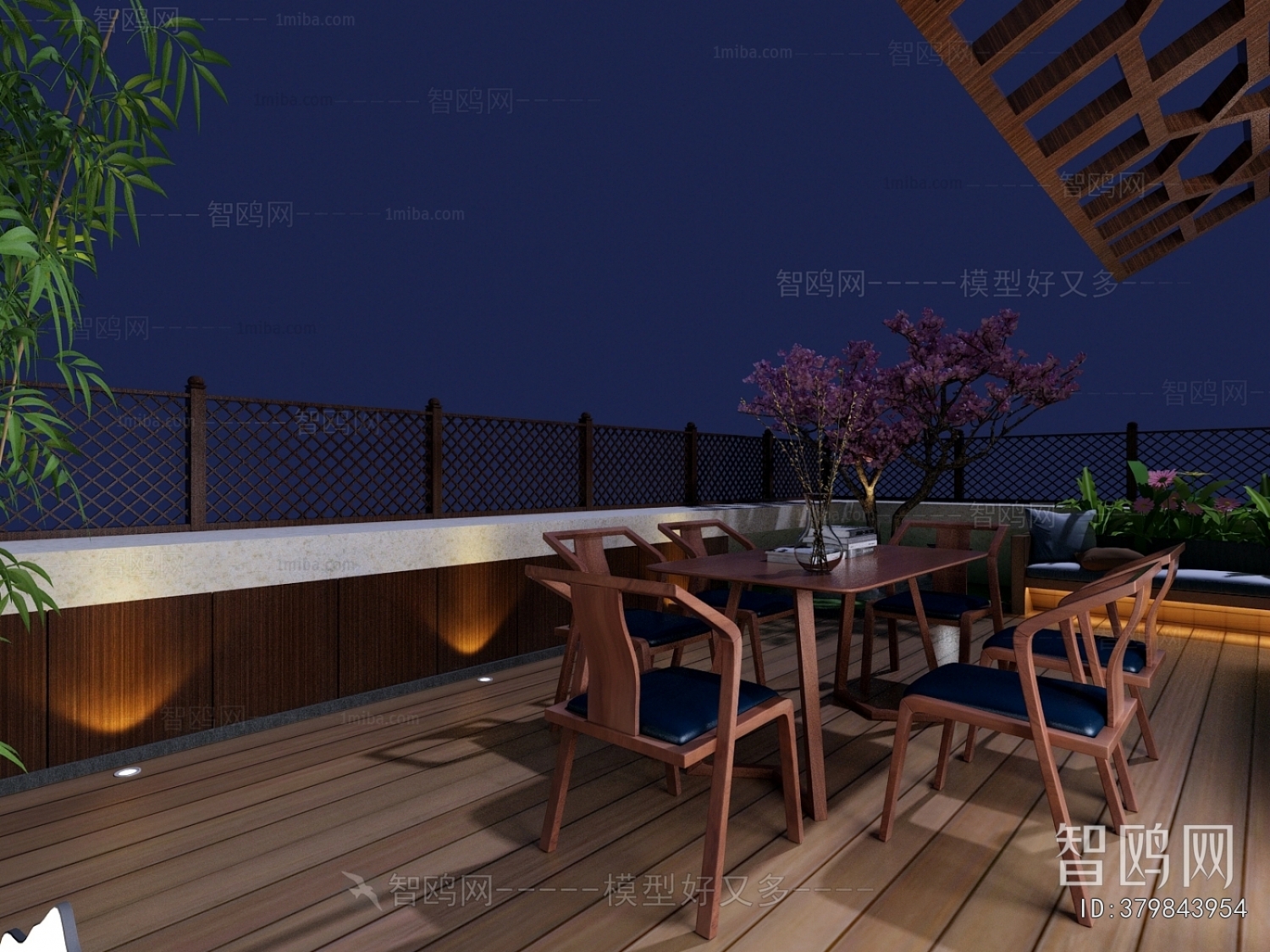 New Chinese Style Terrace