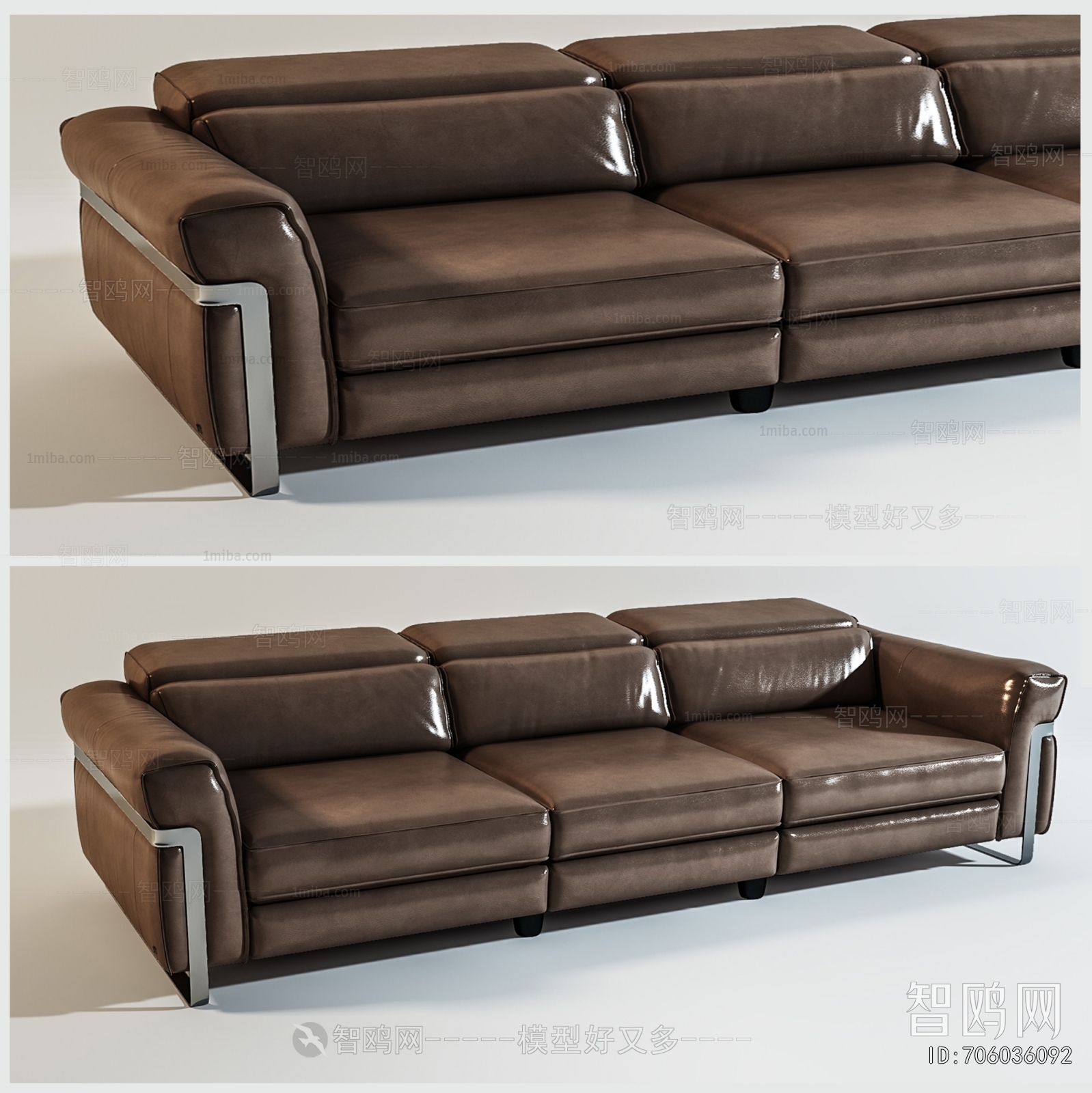 Modern Three-seat Sofa