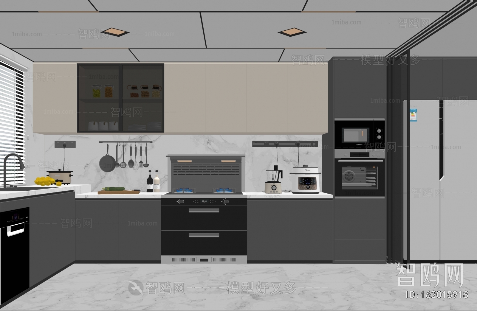 Modern The Kitchen