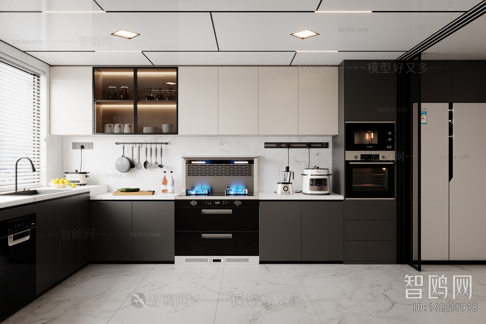 Modern The Kitchen