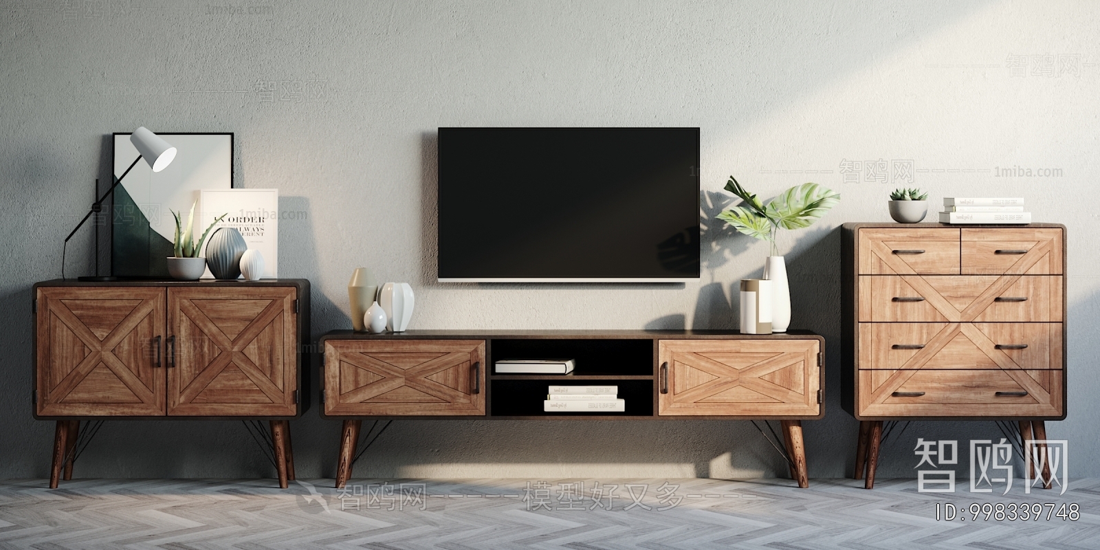 Nordic Style TV Cabinet