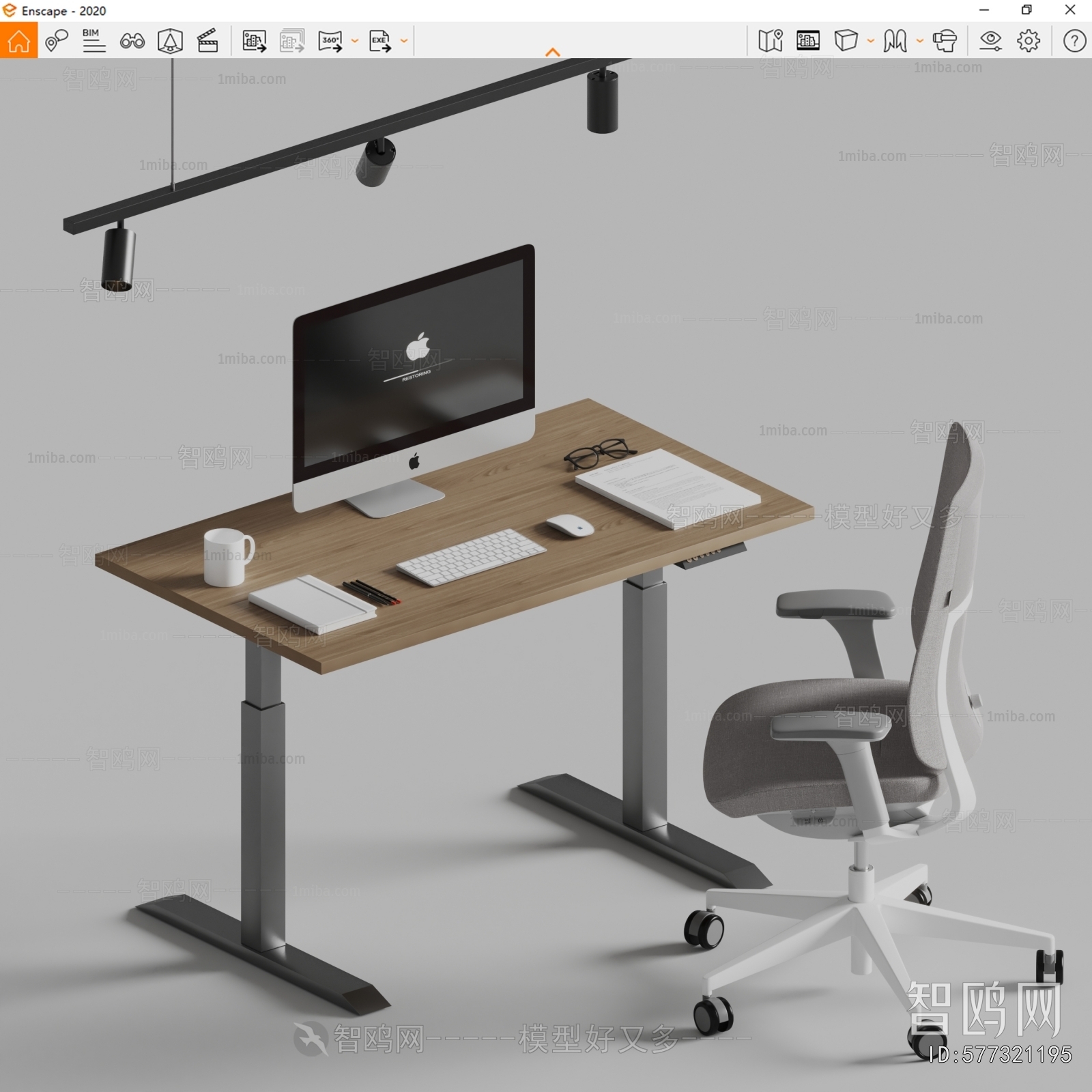 Modern Office Desk And Chair