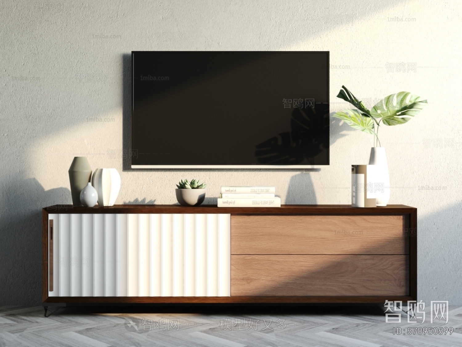 Nordic Style TV Cabinet