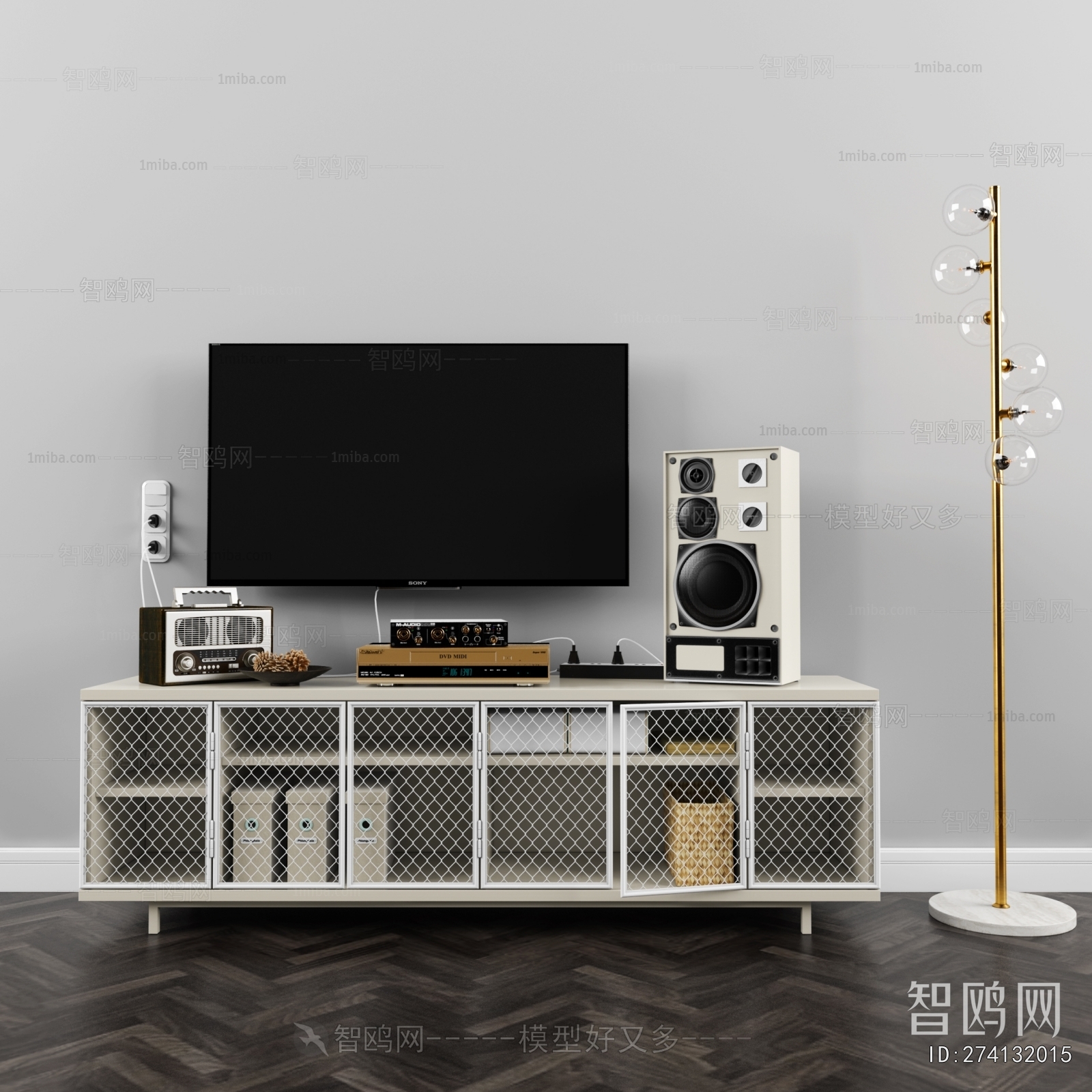 Nordic Style TV Cabinet