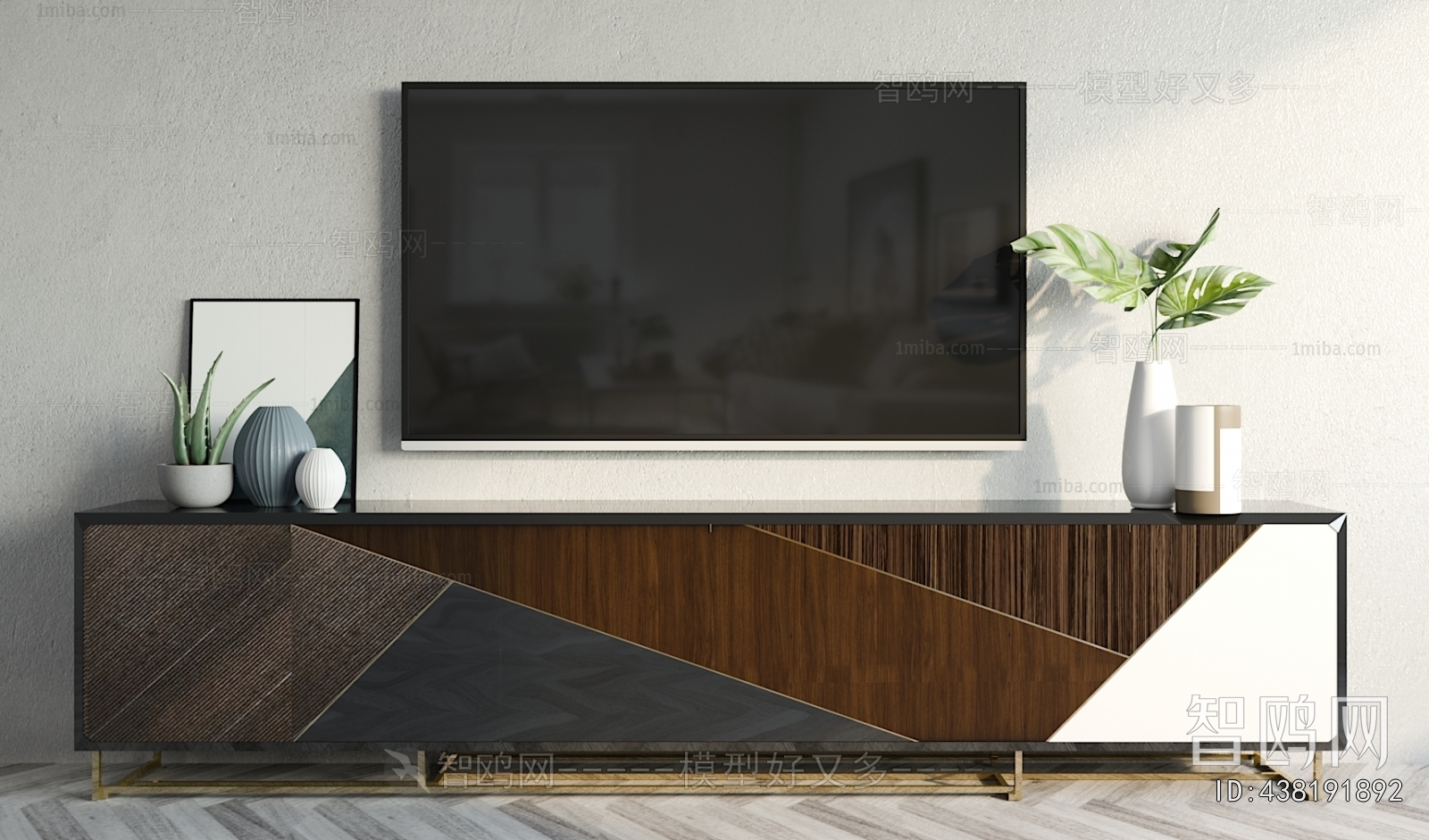 Nordic Style TV Cabinet