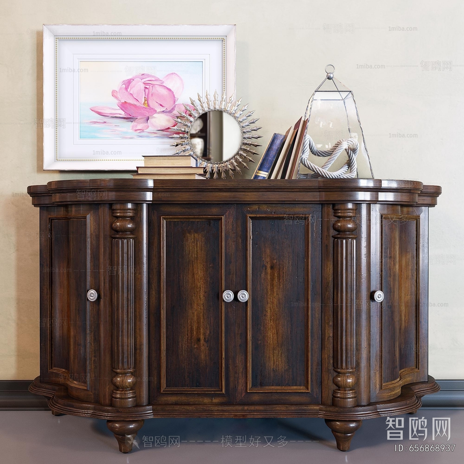 European Style Side Cabinet