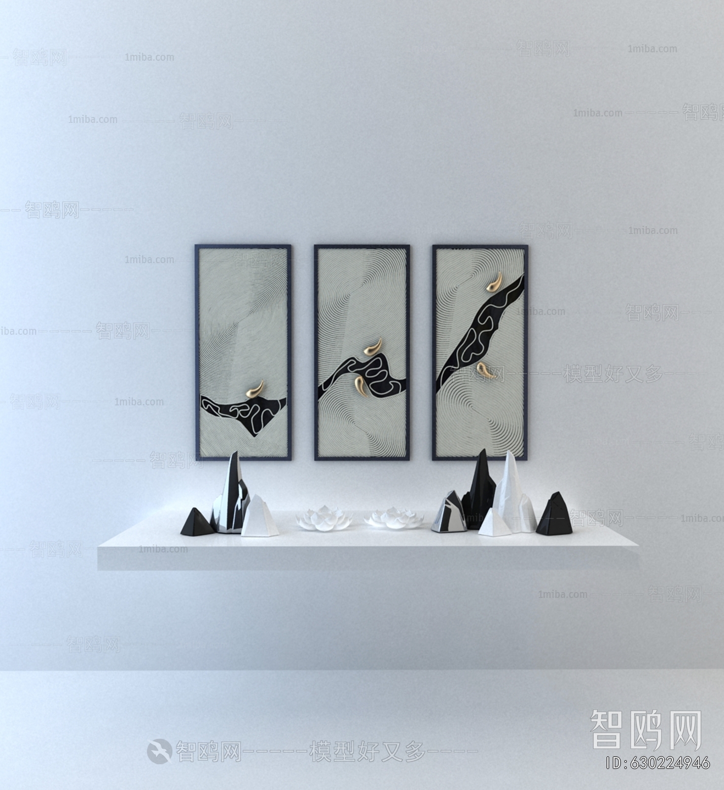 New Chinese Style Decorative Set