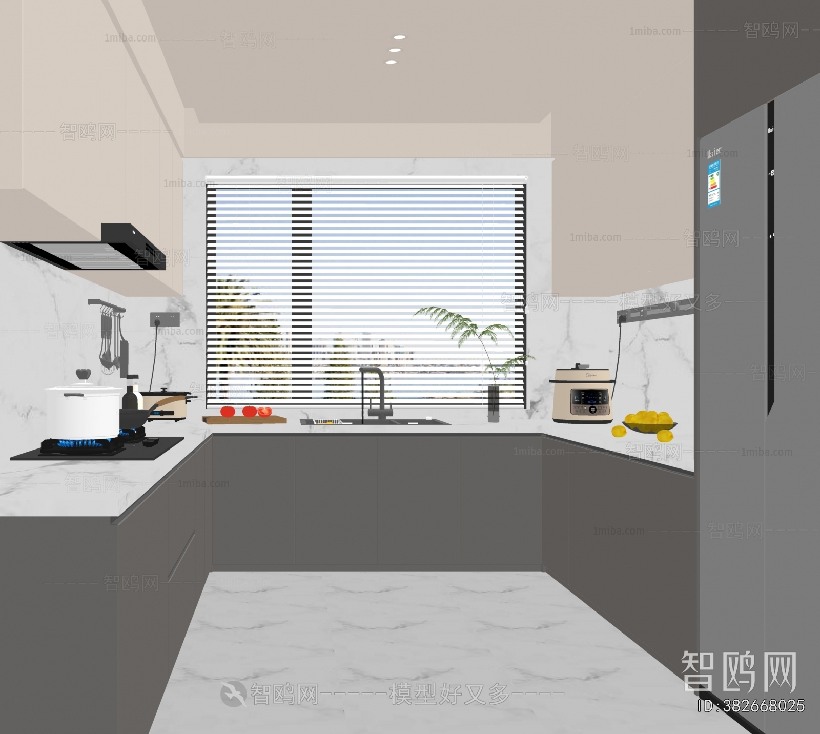 Modern The Kitchen