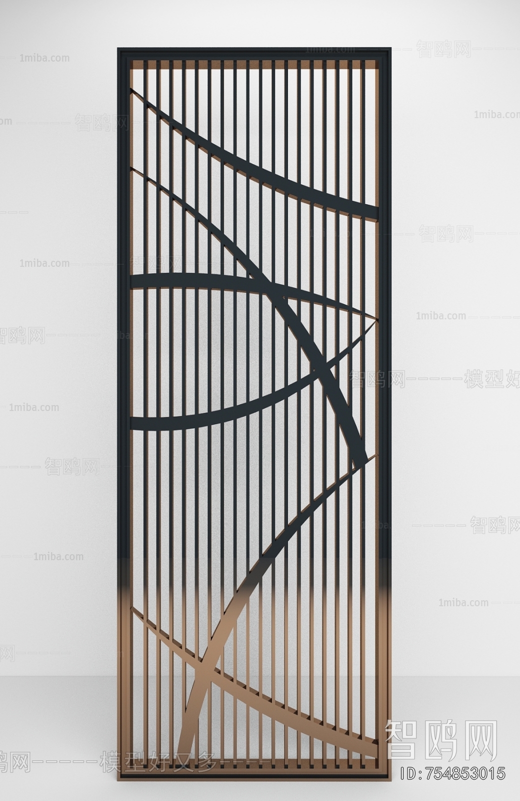 Modern Metal Screen Partition