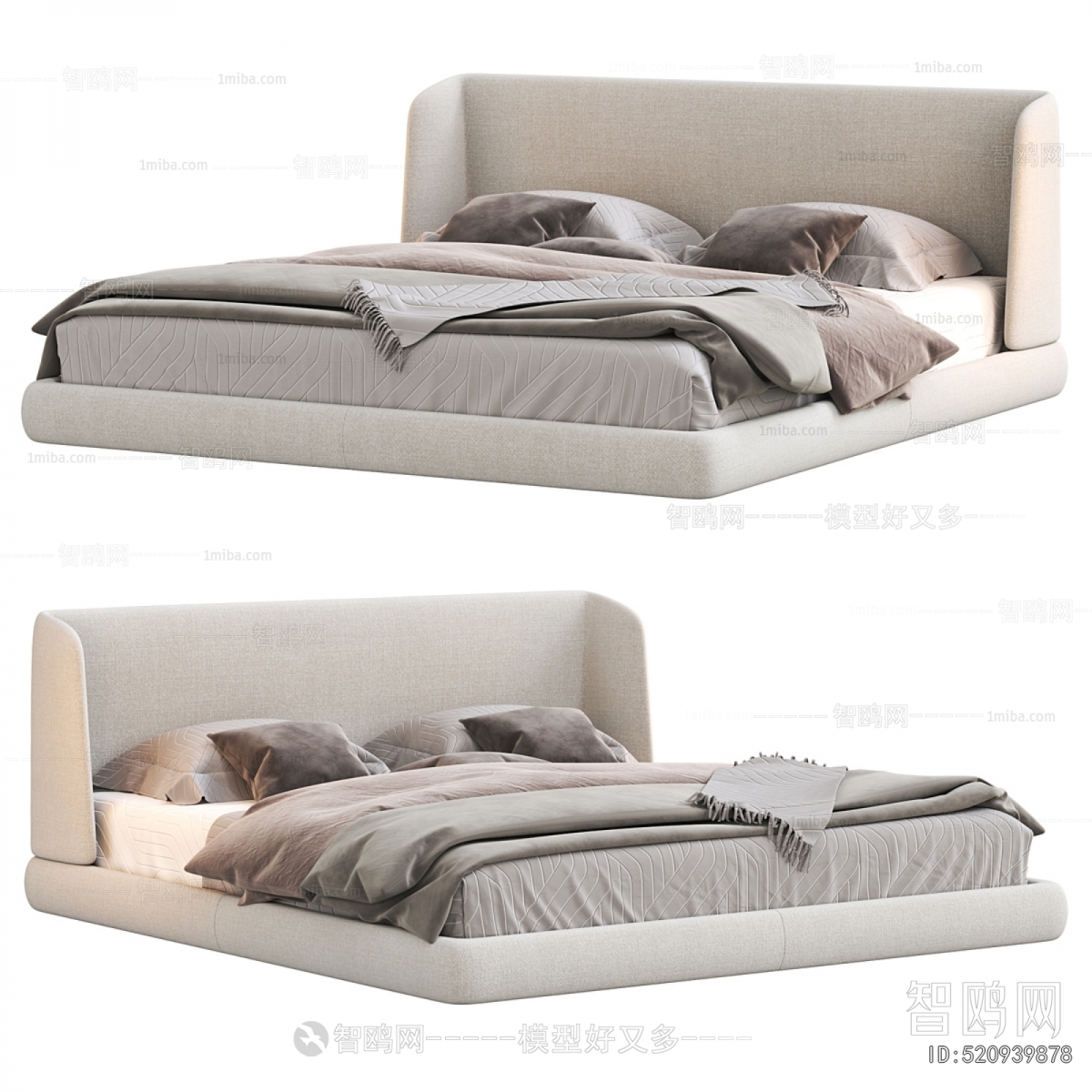 Modern Double Bed