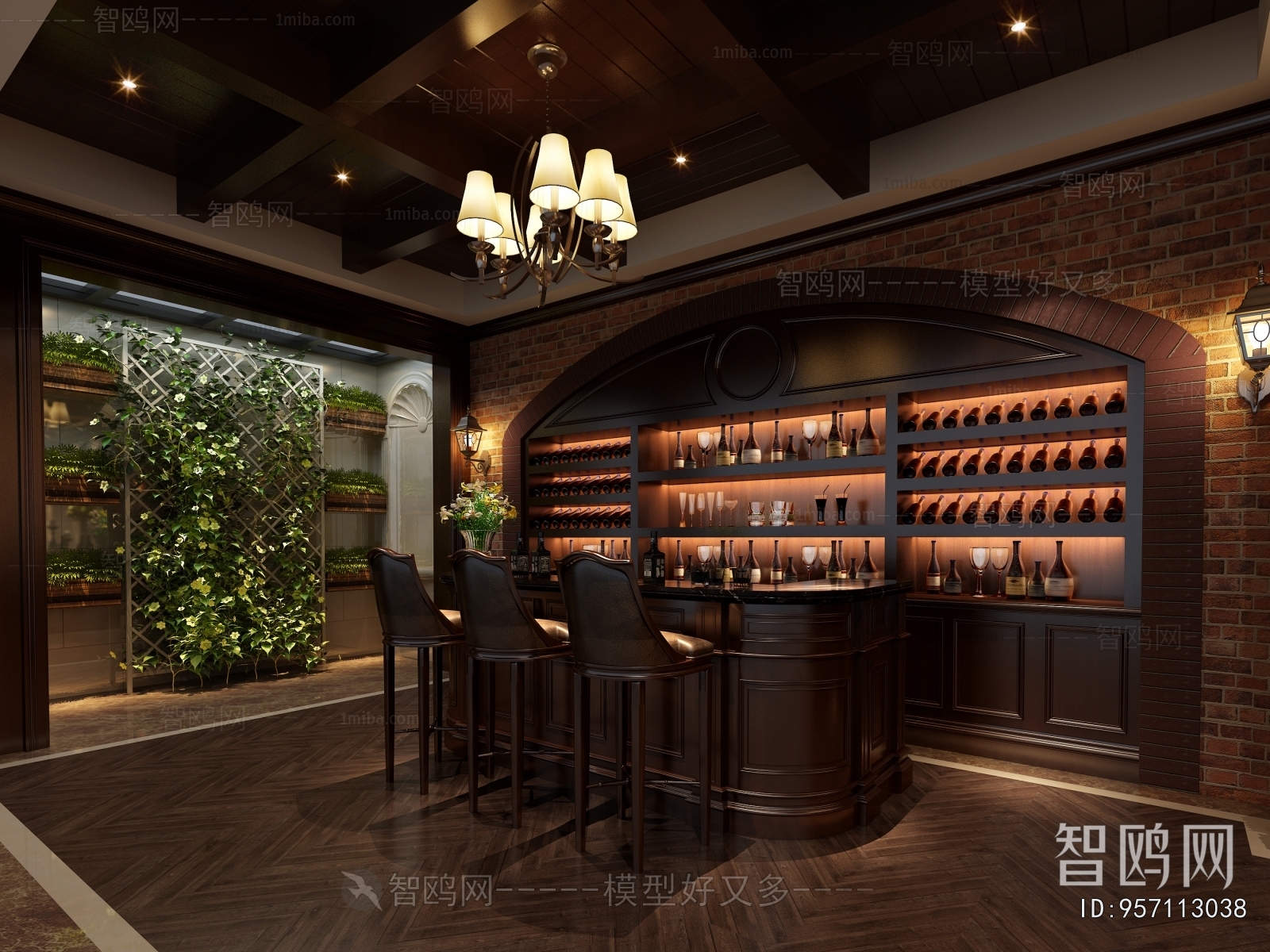 American Style Wine Cellar/Wine Tasting Room