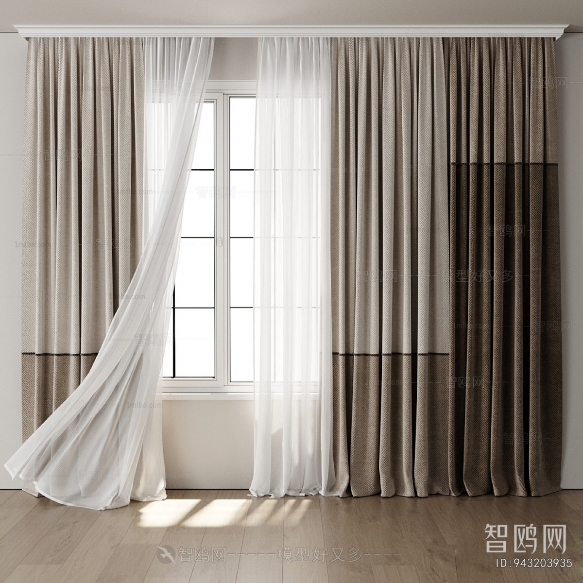 Modern The Curtain