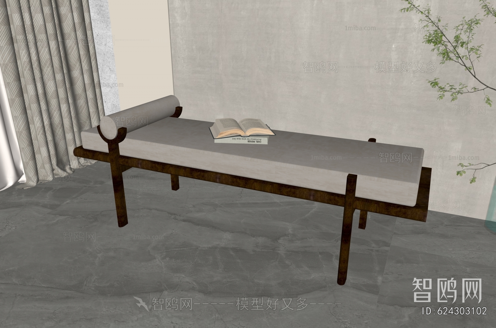 New Chinese Style Bench