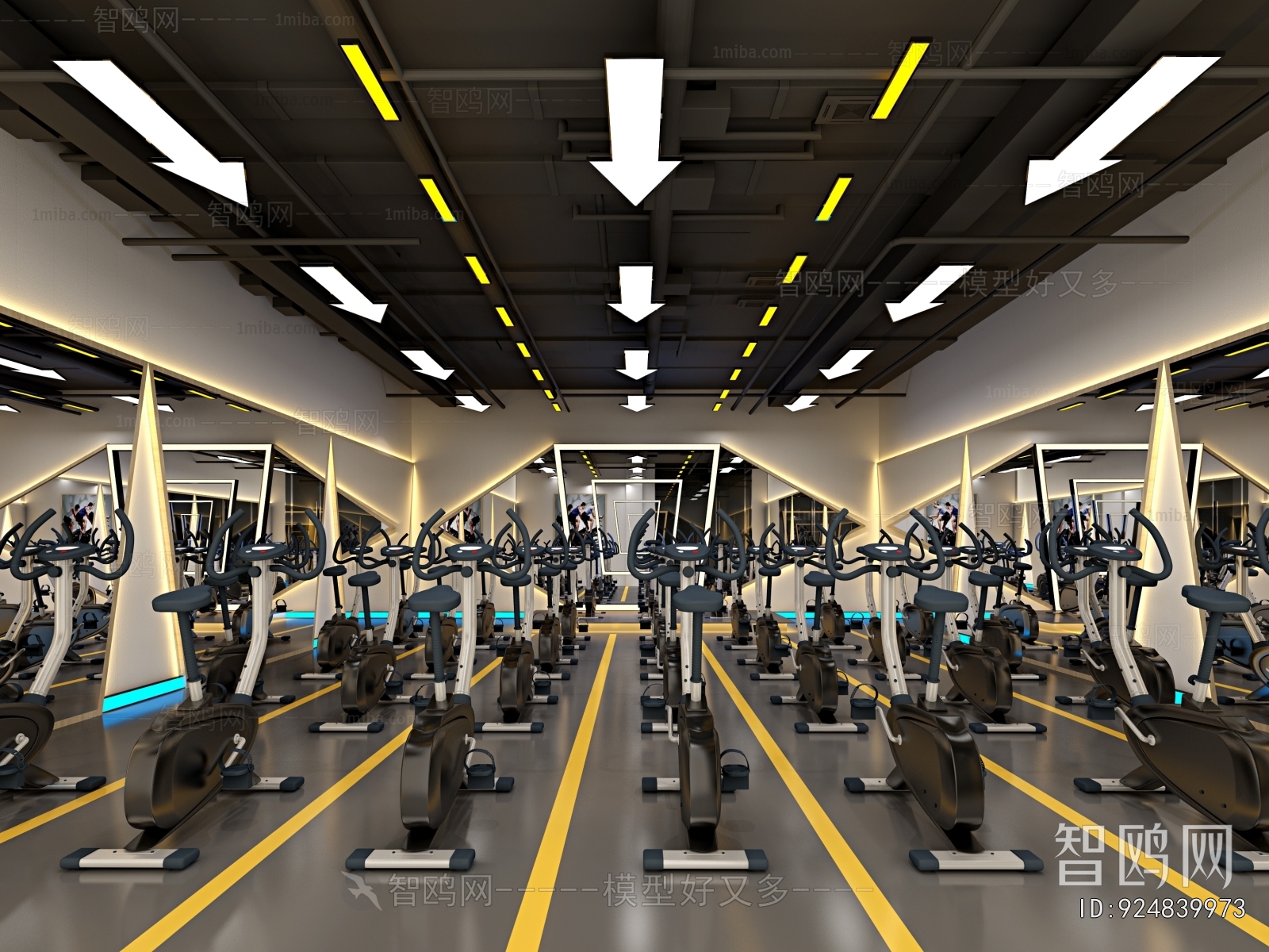 Industrial Style Gym