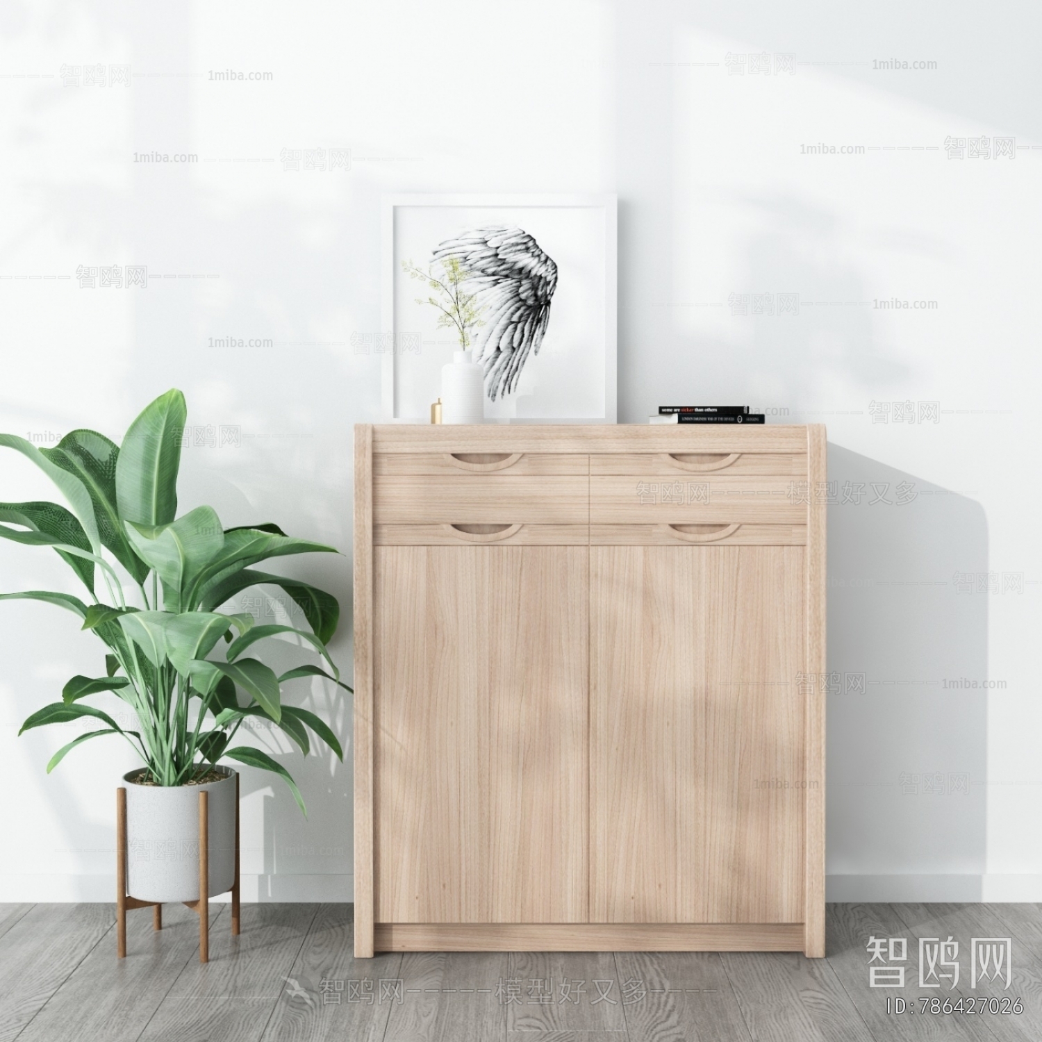 Nordic Style Shoe Cabinet