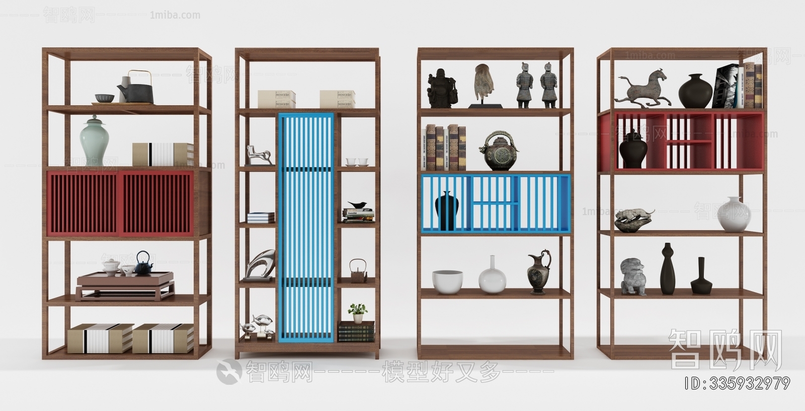 Chinese Style Antique Rack