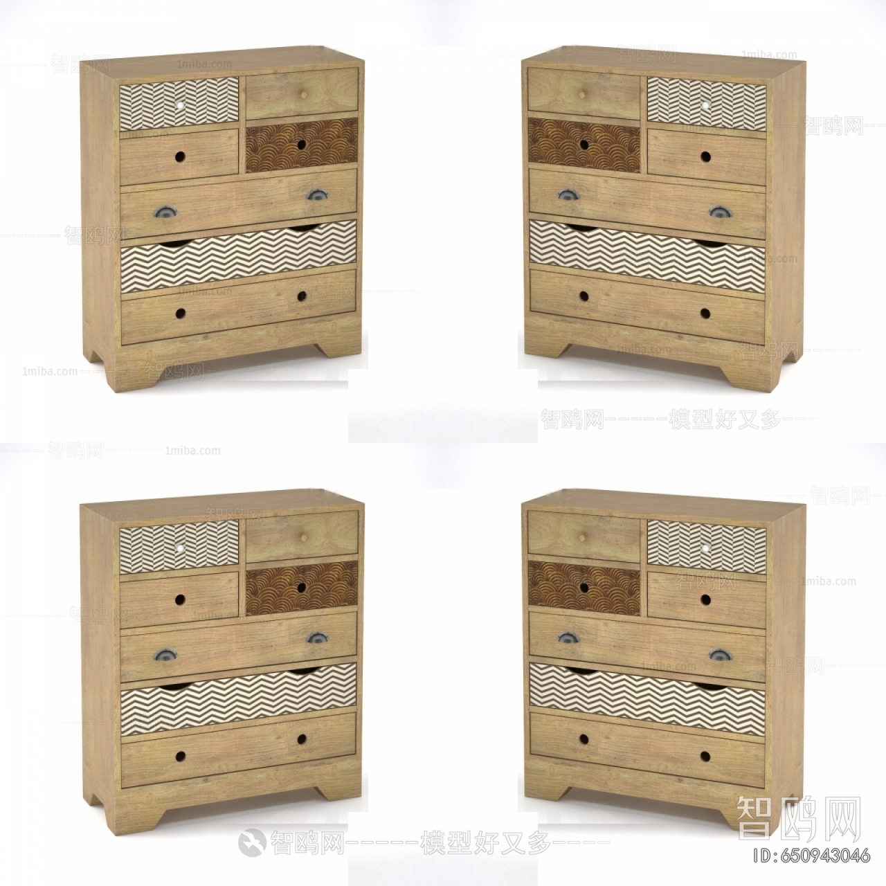 Nordic Style Chest Of Drawers