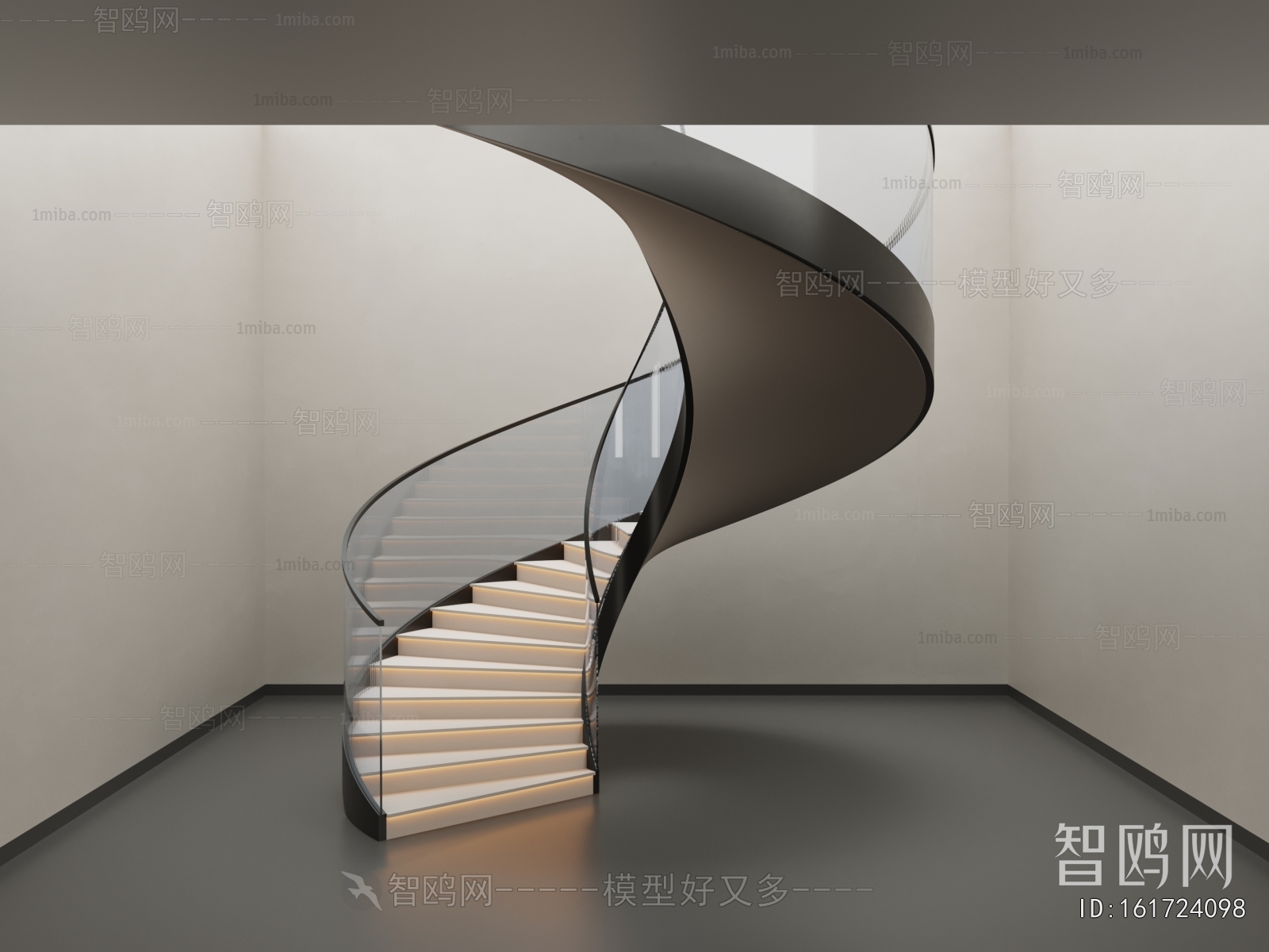 Modern Rotating Staircase