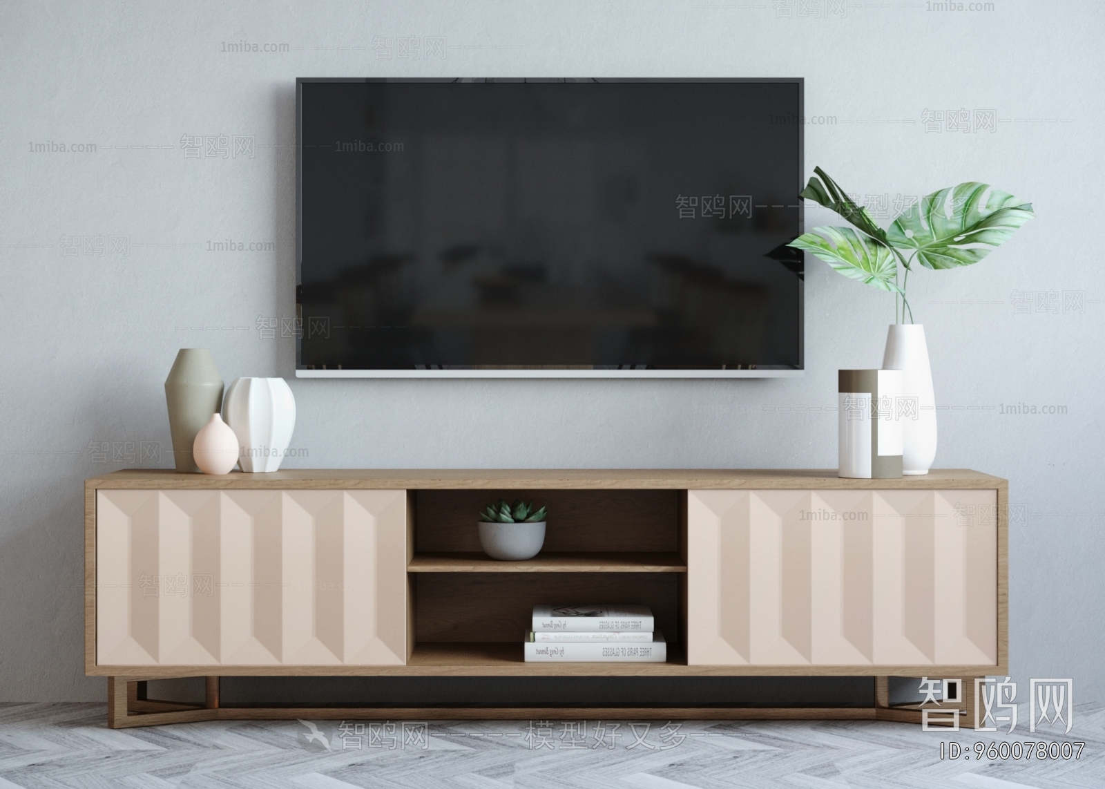 Nordic Style TV Cabinet