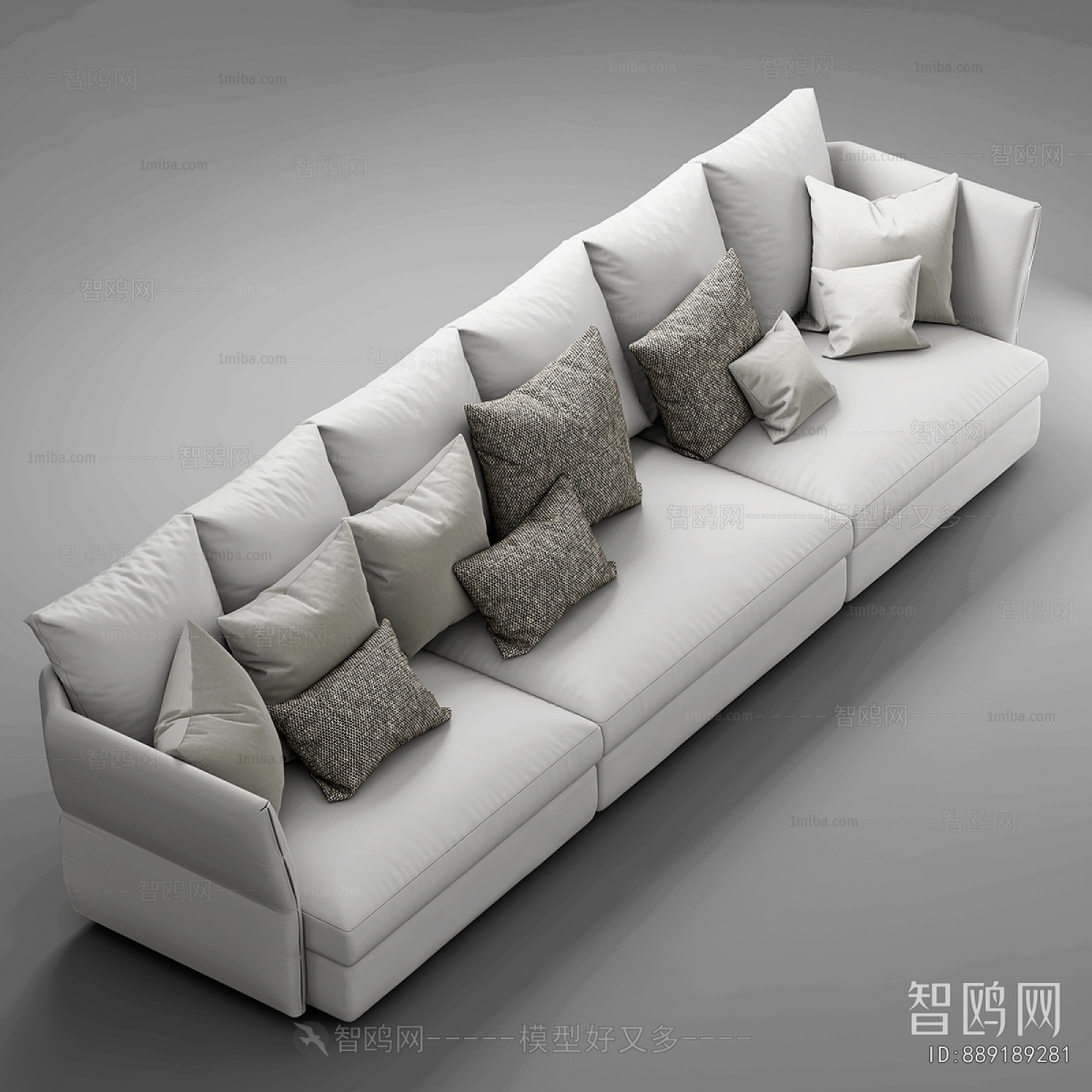 Modern Three-seat Sofa