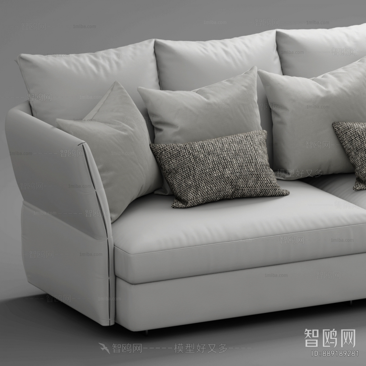 Modern Three-seat Sofa