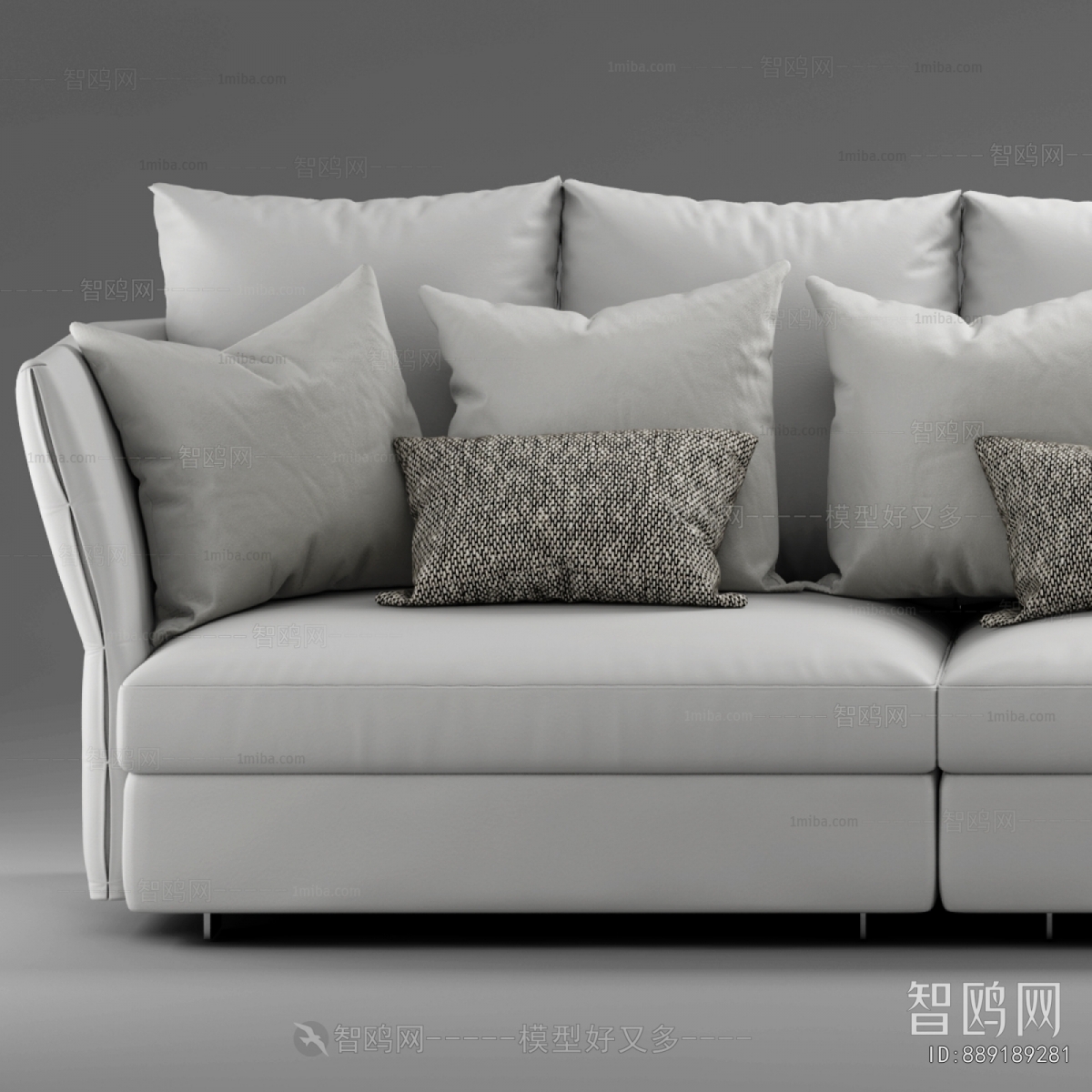 Modern Three-seat Sofa