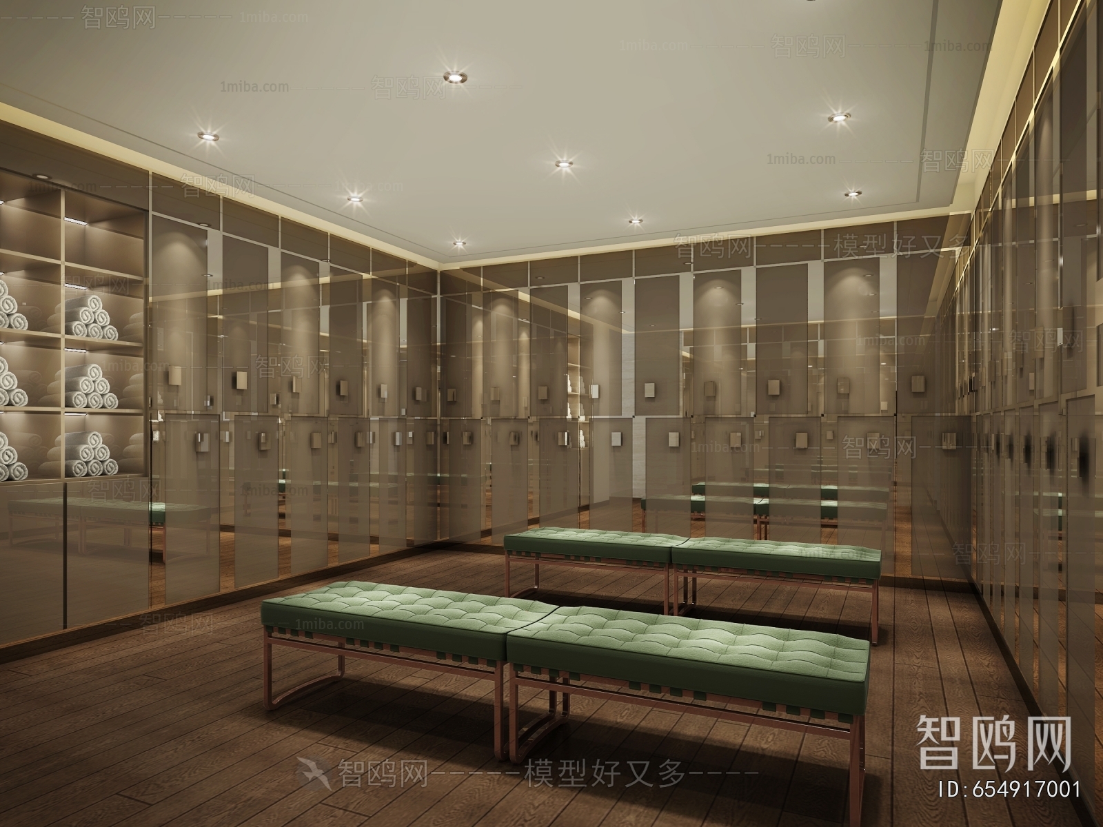 Modern Changing Room