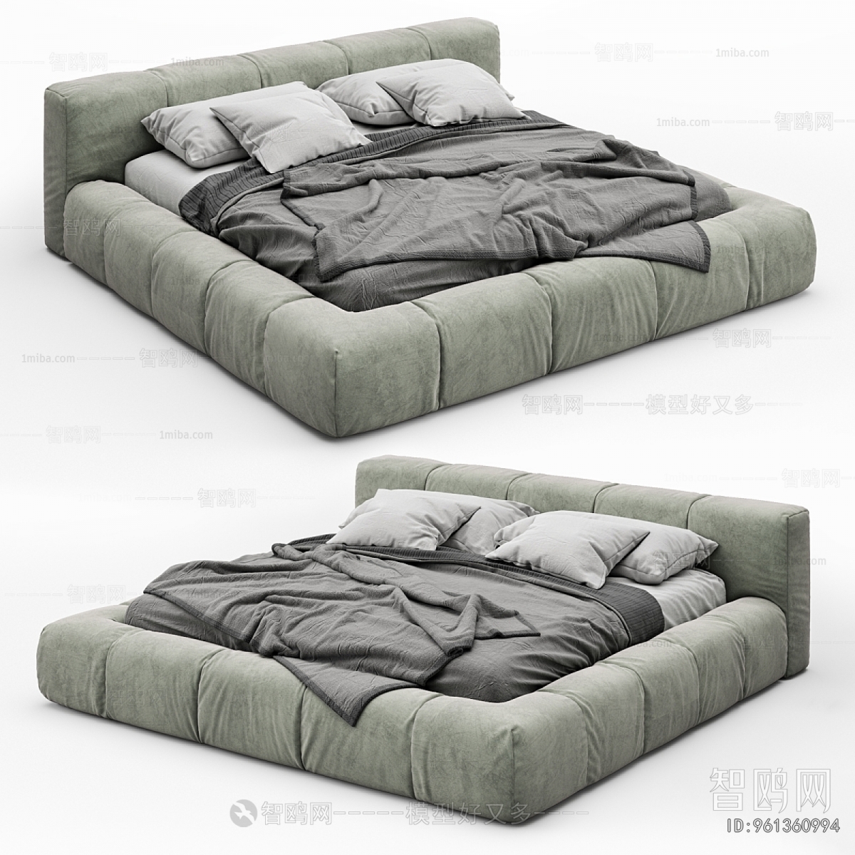 Modern Double Bed