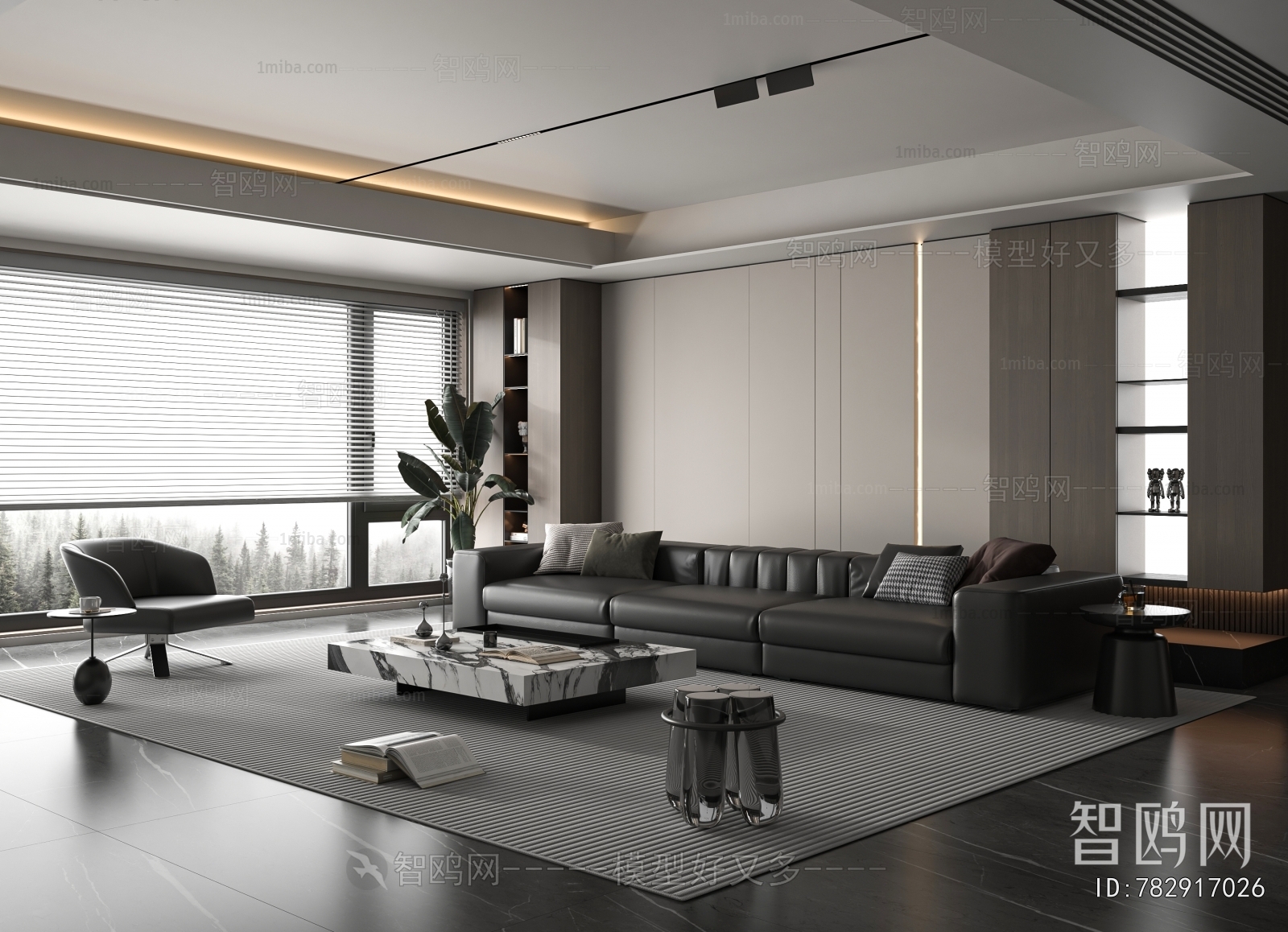 Modern A Living Room