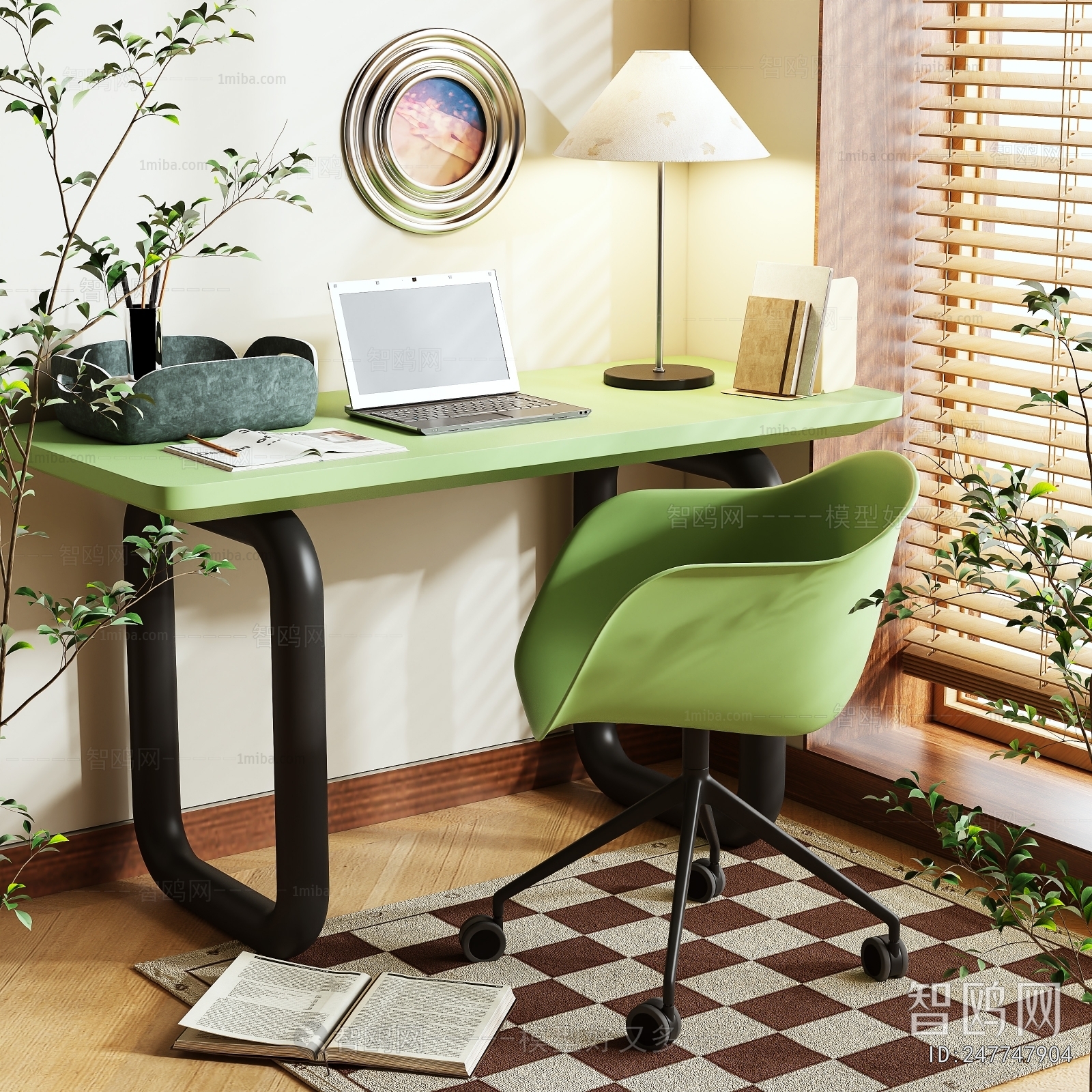 Modern Computer Desk And Chair