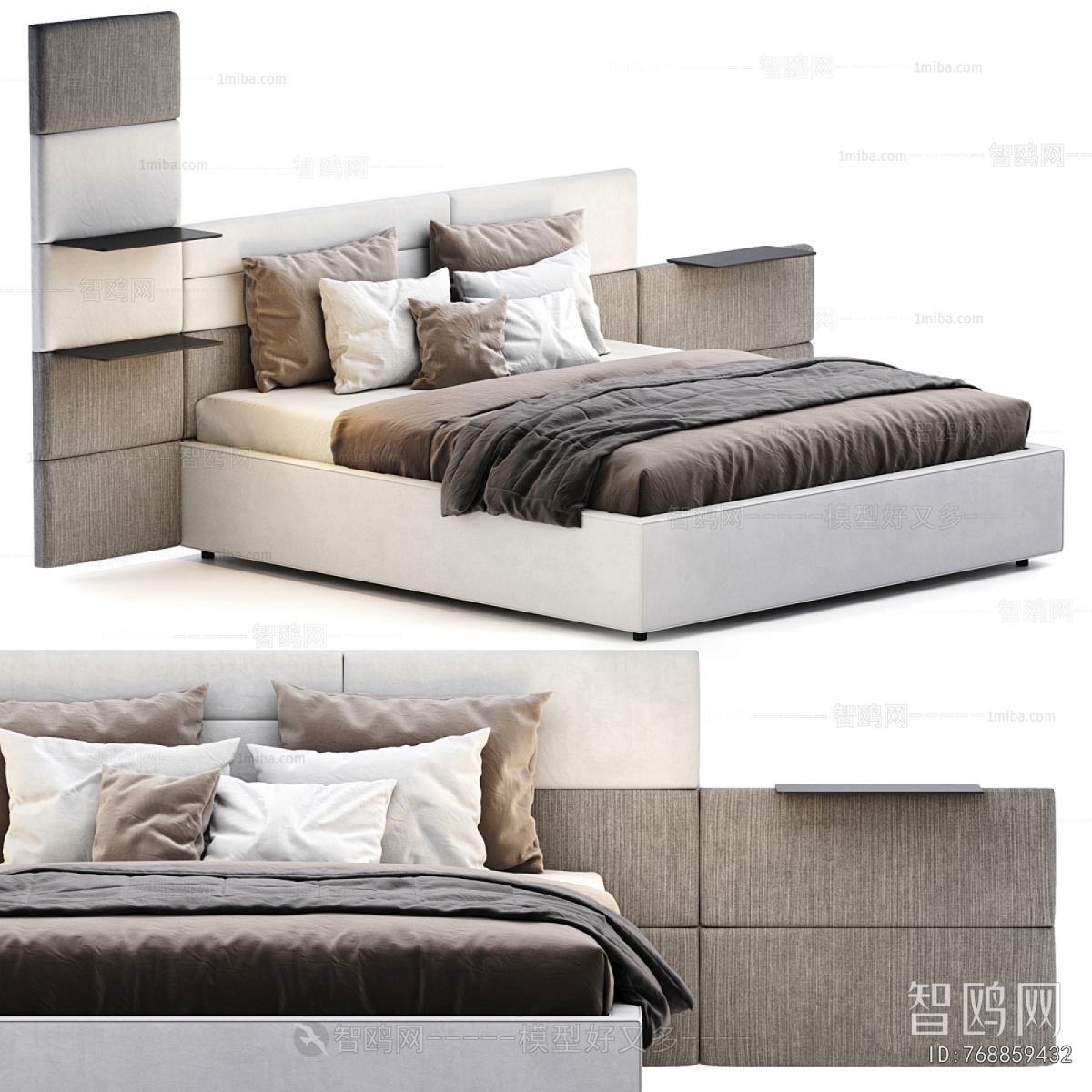 Modern Double Bed