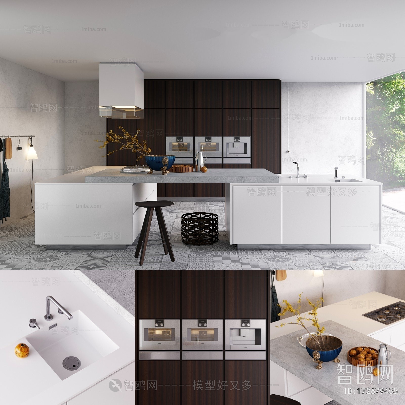 Modern Open Kitchen