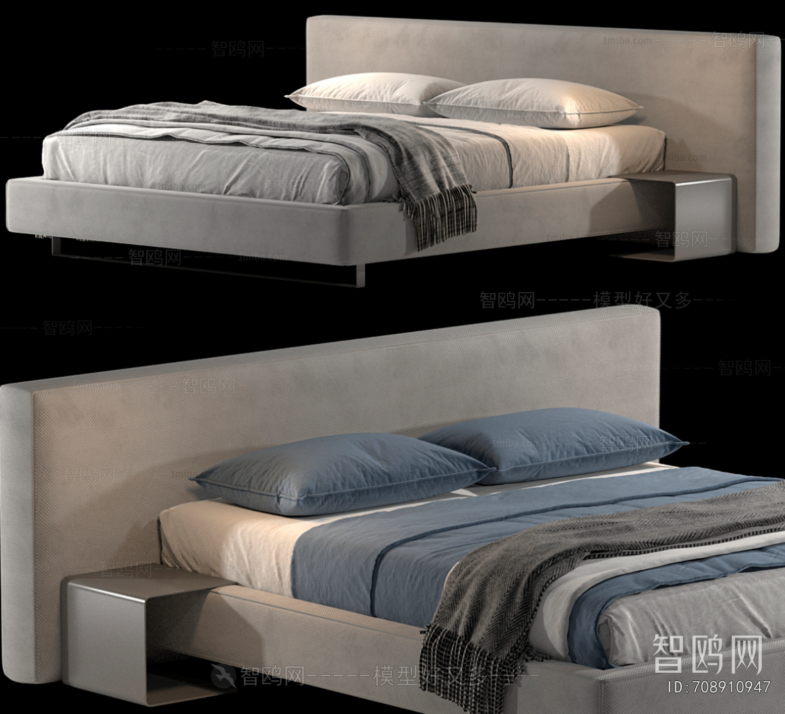 Modern Double Bed