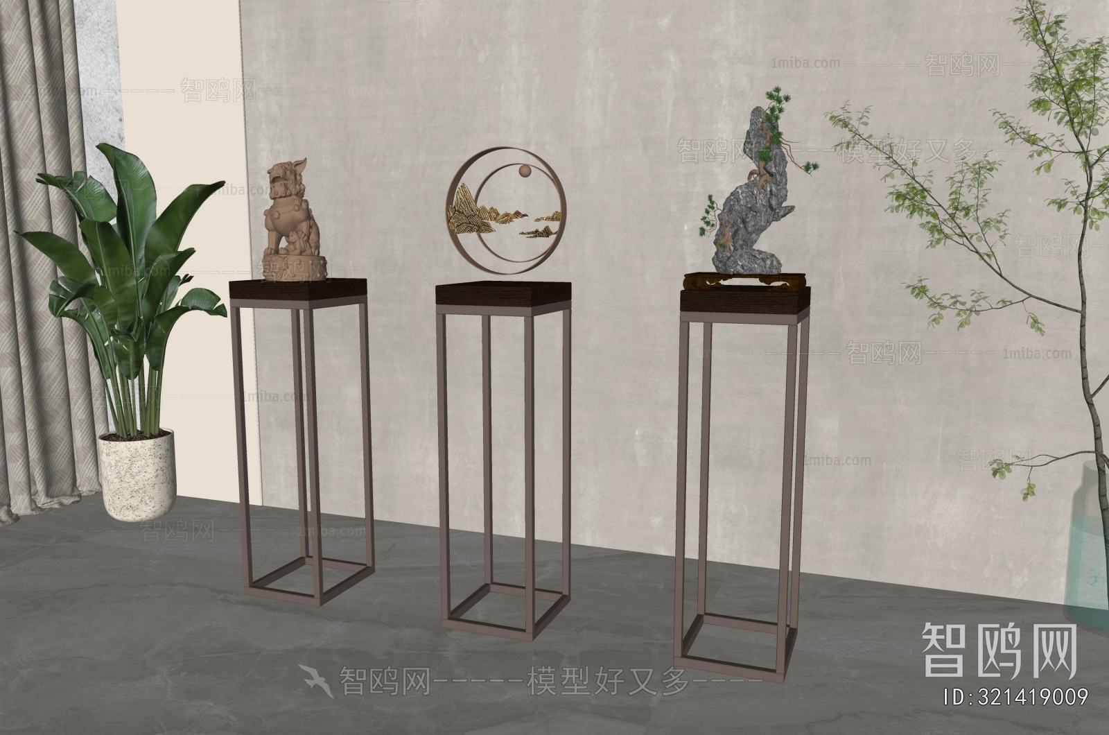 New Chinese Style Sculpture