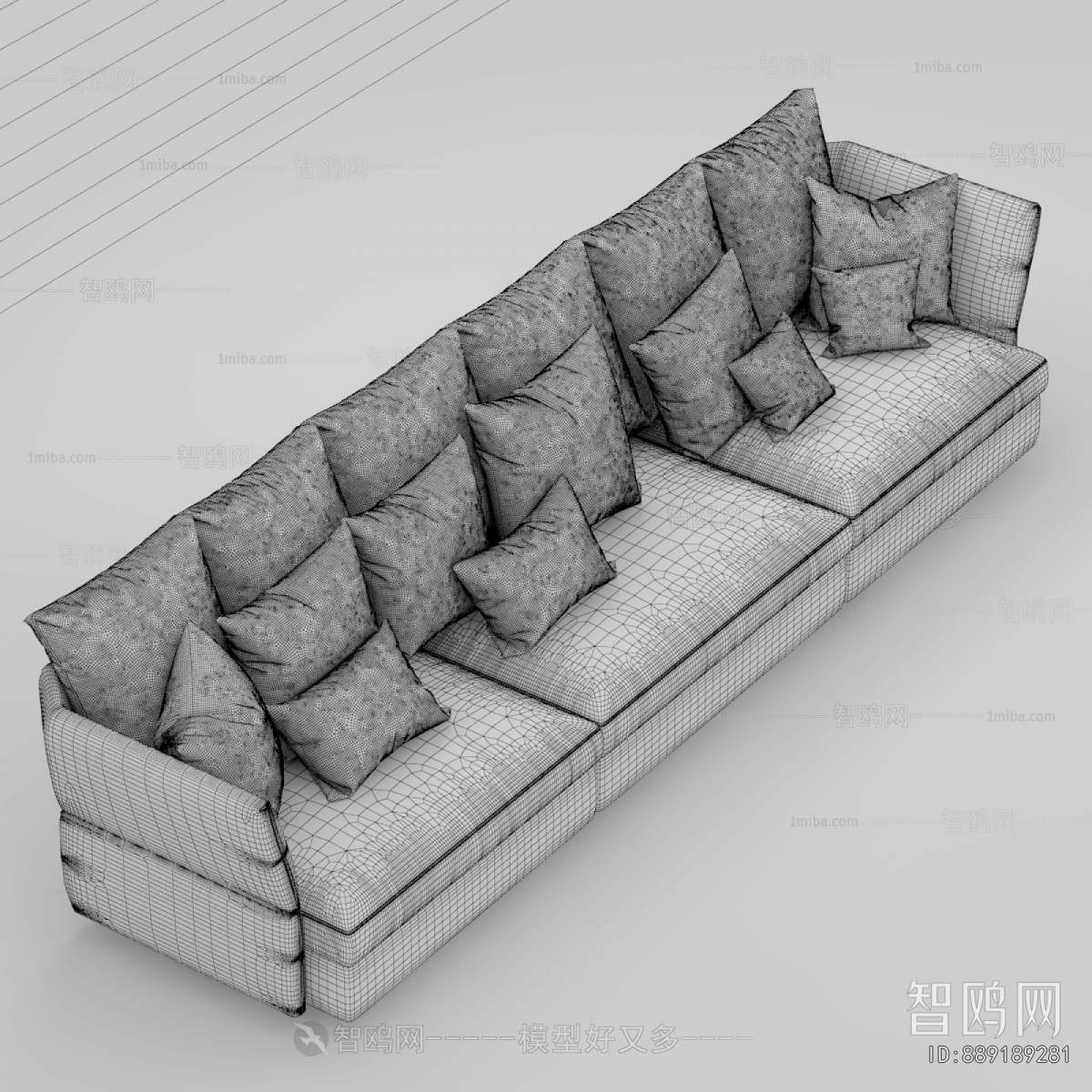 Modern Three-seat Sofa