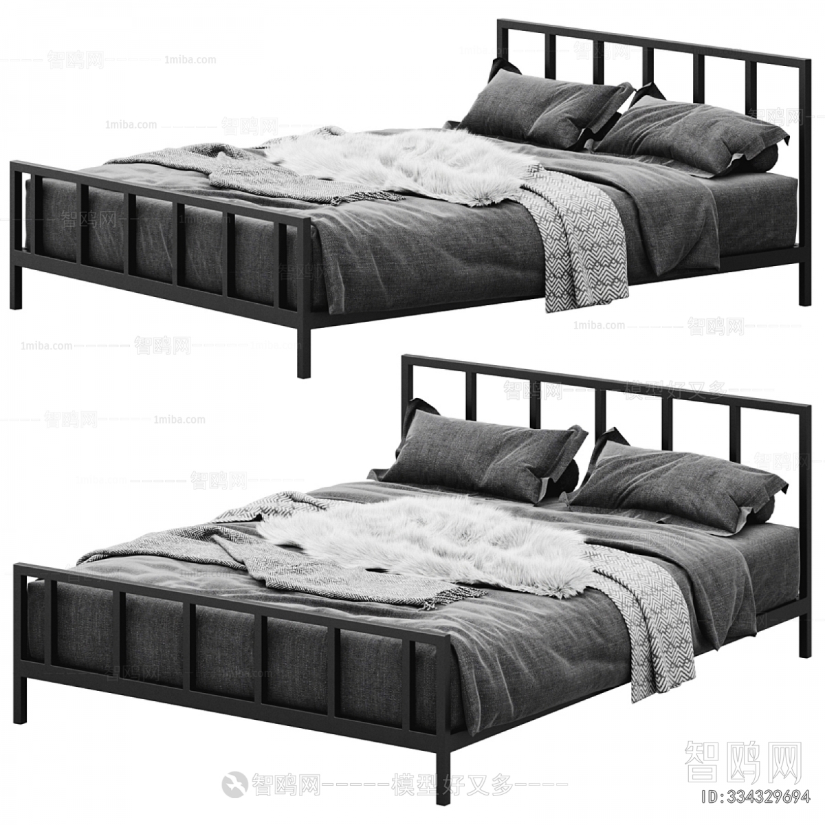 Modern Double Bed