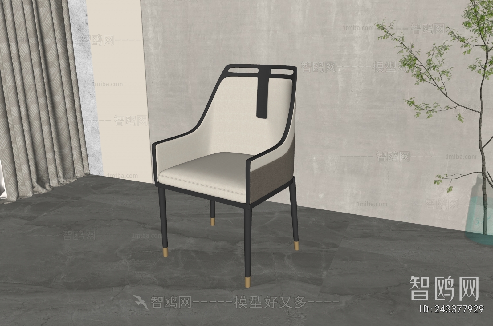 New Chinese Style Dining Chair