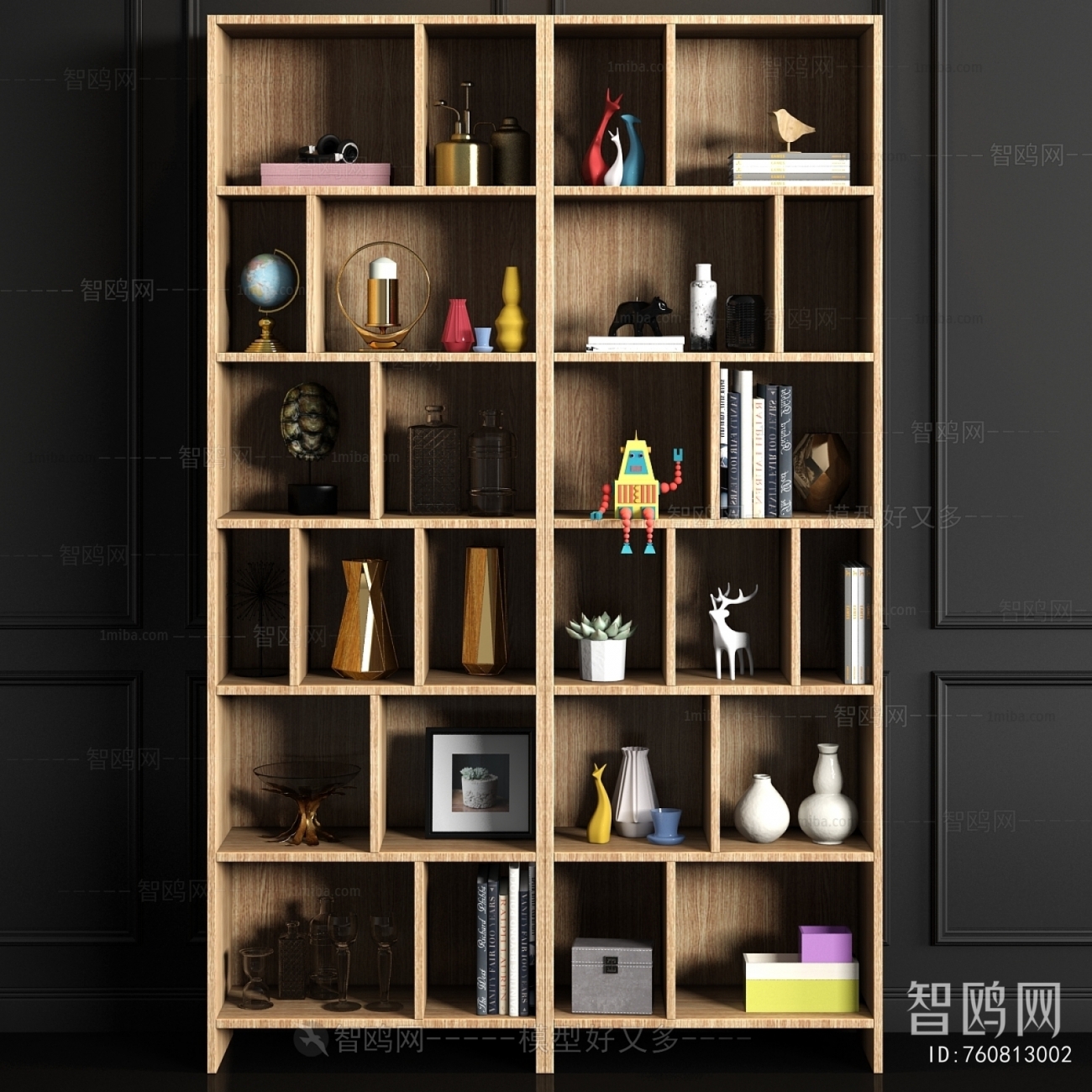 New Chinese Style Decorative Cabinet