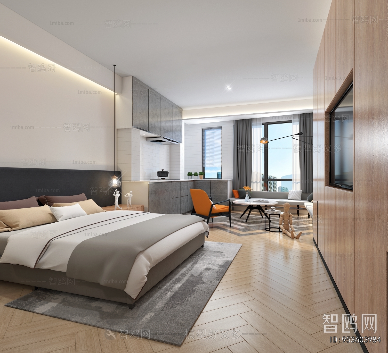 Modern Bedroom