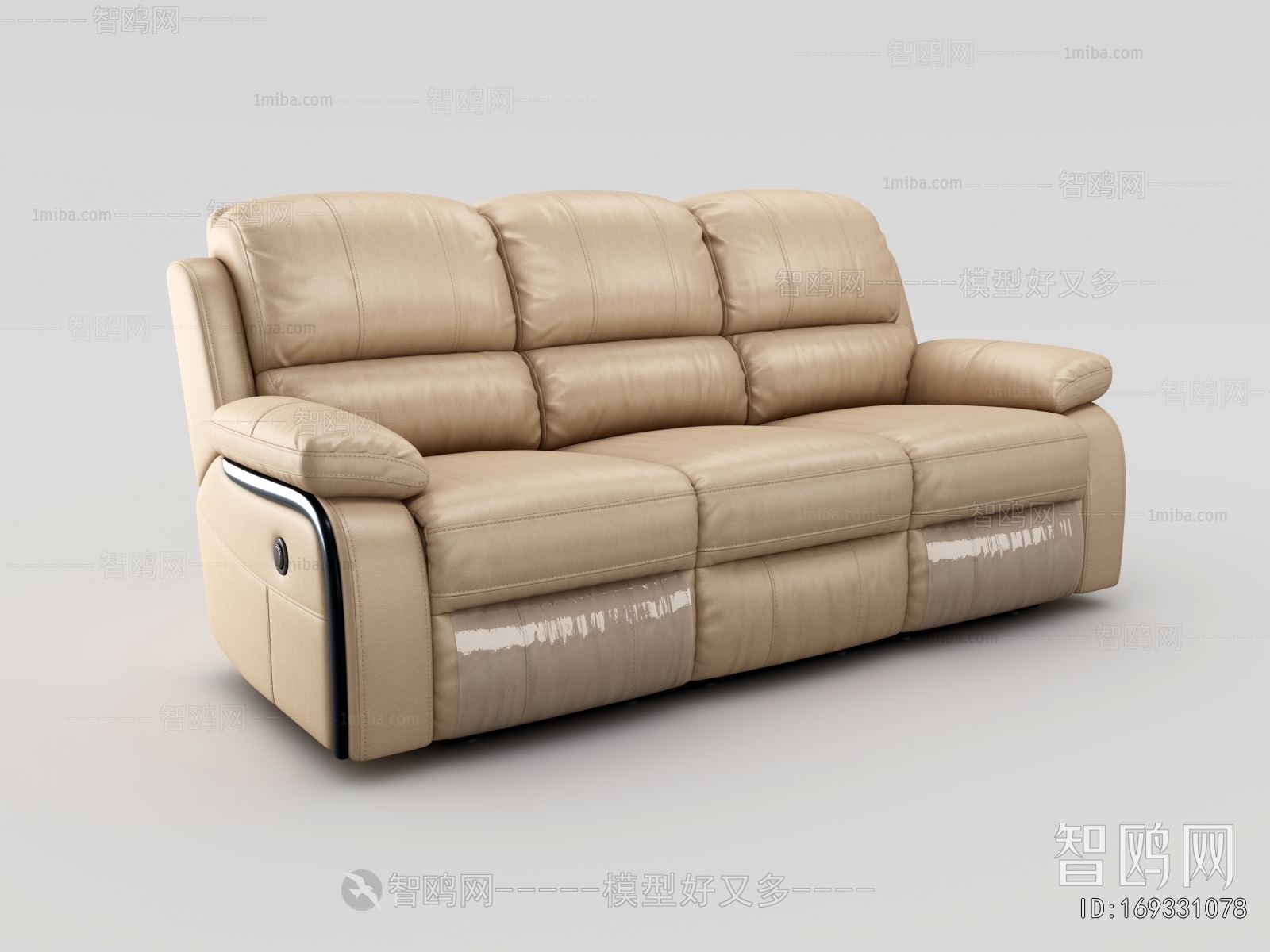 Modern Three-seat Sofa