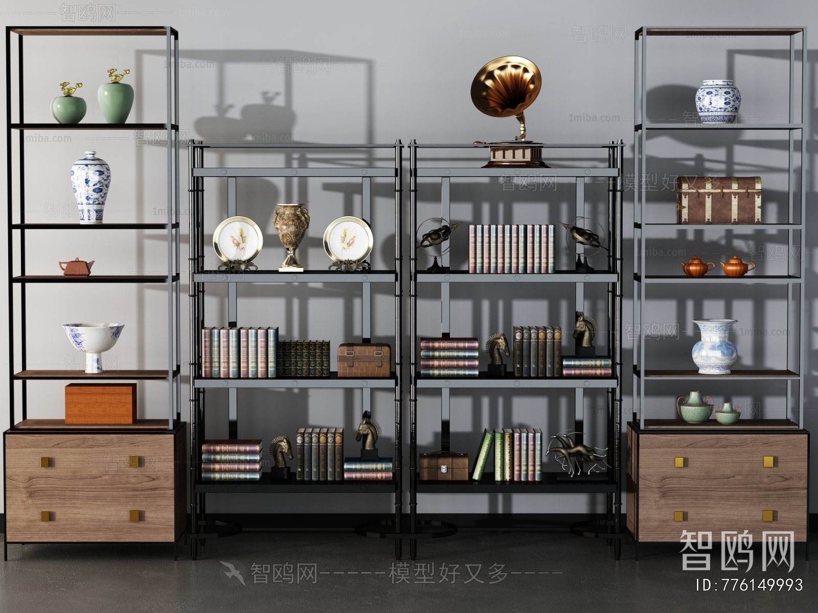 New Chinese Style Shelving