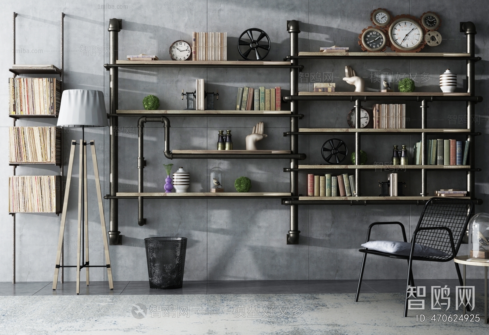 Industrial Style Shelving