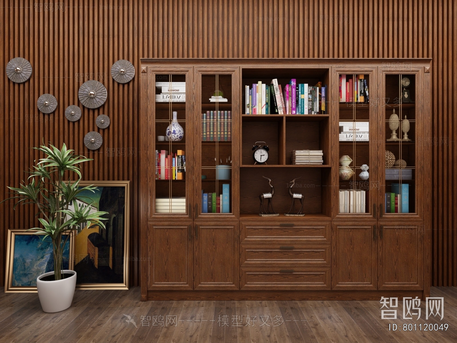 European Style Bookcase